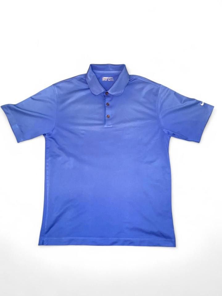 Nike Nike Blue Golf Polo Shirt Size US M / EU 48-50 / 2 - 2 Thumbnail
