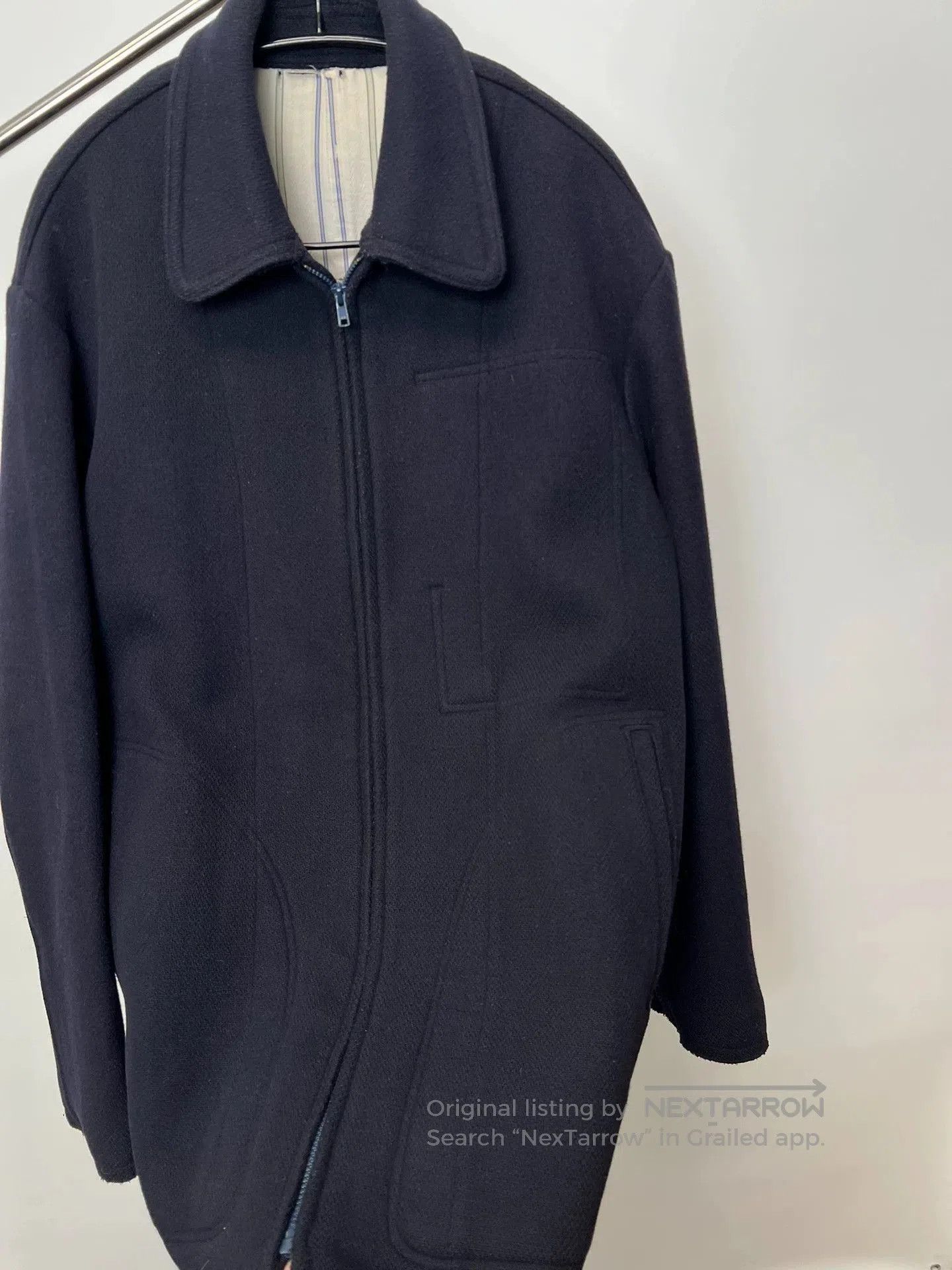 Yohji Yamamoto Black Long Sleeve Zip. Size US L / EU 52-54 / 3 - 4 Thumbnail