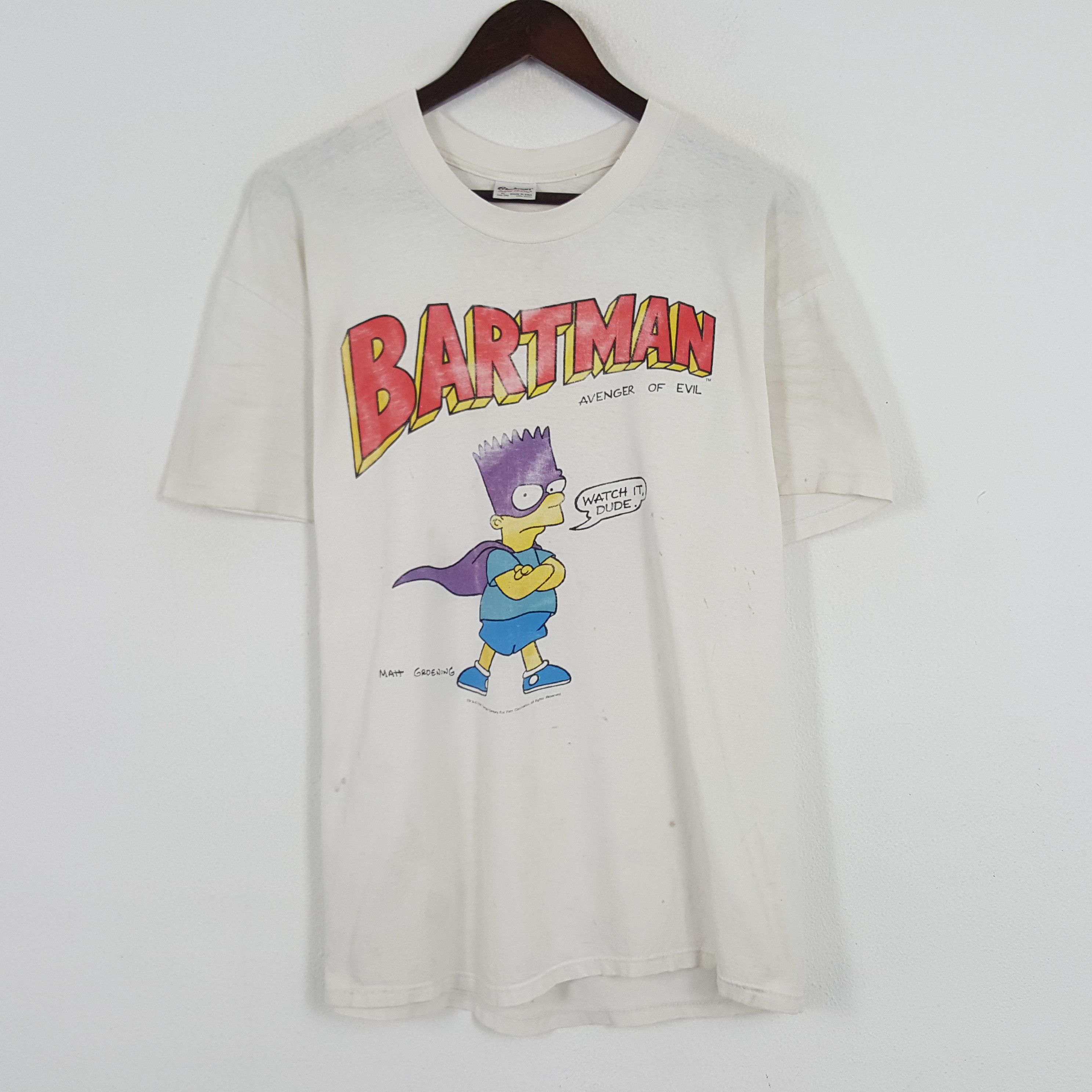 DC Comics × Vintage Vintage Batman Cartoon Tshirt Size US XL / EU 56 / 4 - 1 Thumbnail