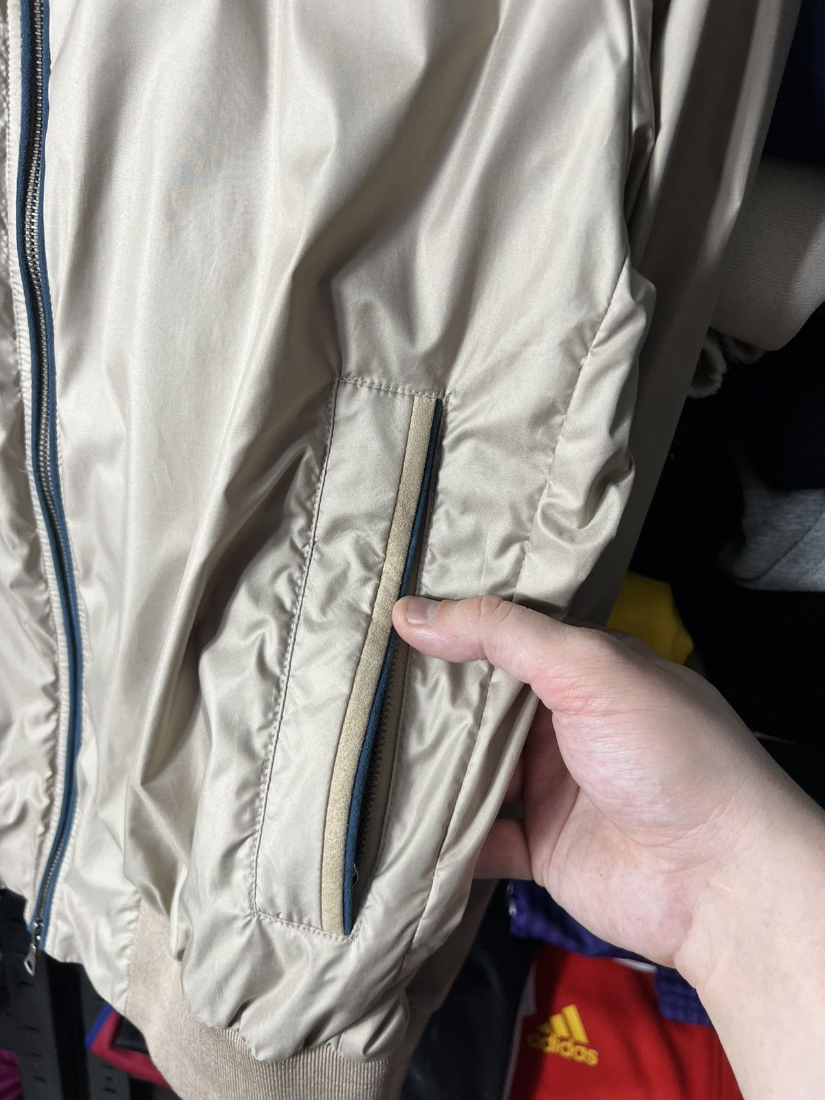 Paul & Shark Paul & Shark Yachting Bomber Beige Jacket – Size XL Rare Size US XL / EU 56 / 4 - 6 Thumbnail