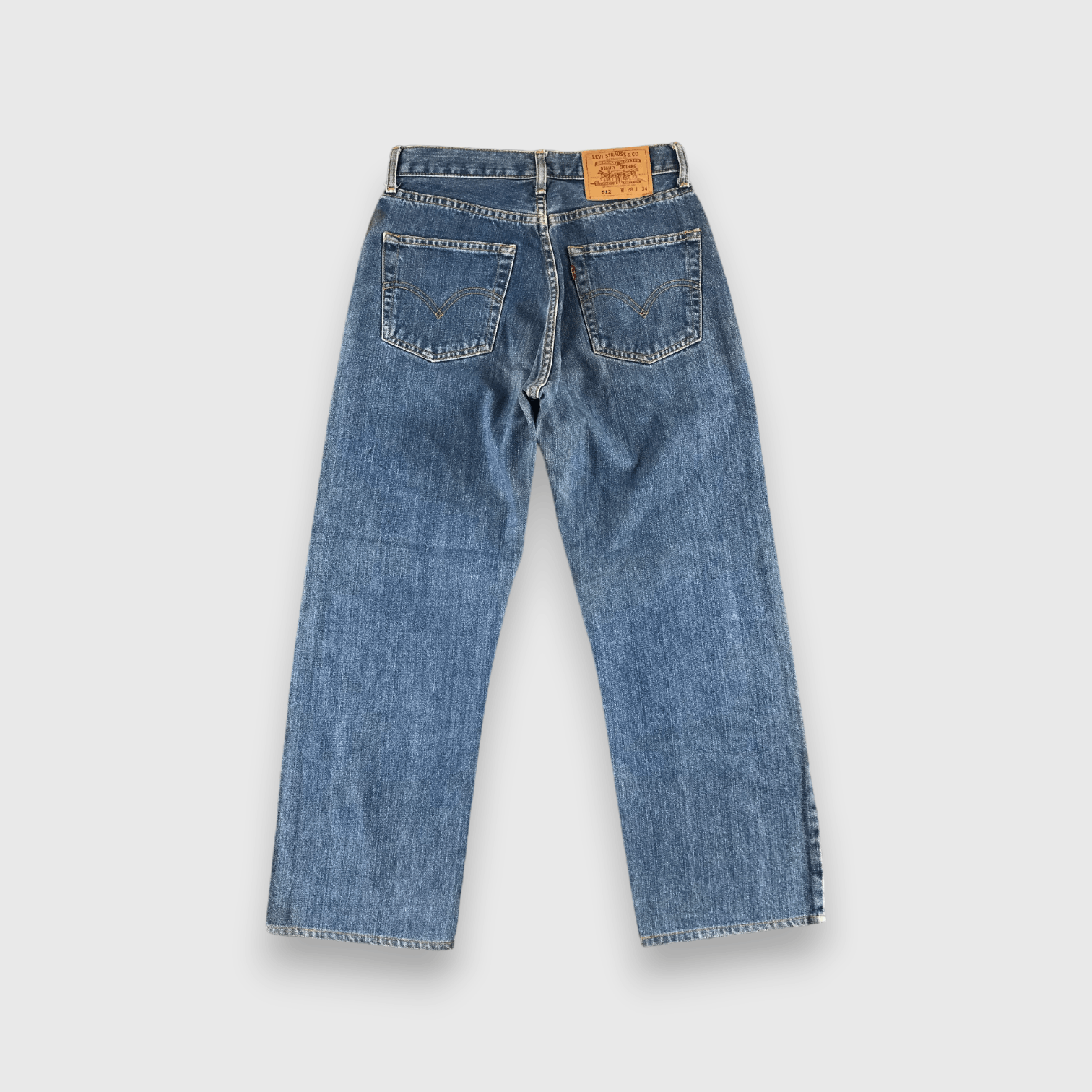 Levi's 90s Vintage Levis 512 Jeans-J703 Size US 27 - 2 Thumbnail
