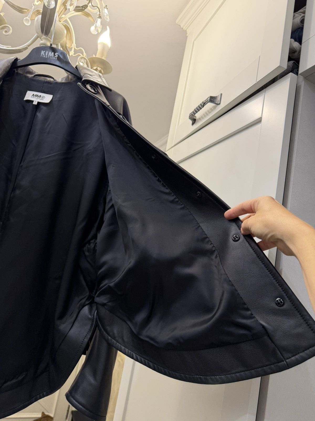 Maison Margiela Maison Margiela Unisex Leather Jacket Size M Size M / US 6-8 / IT 42-44 - 14 Thumbnail