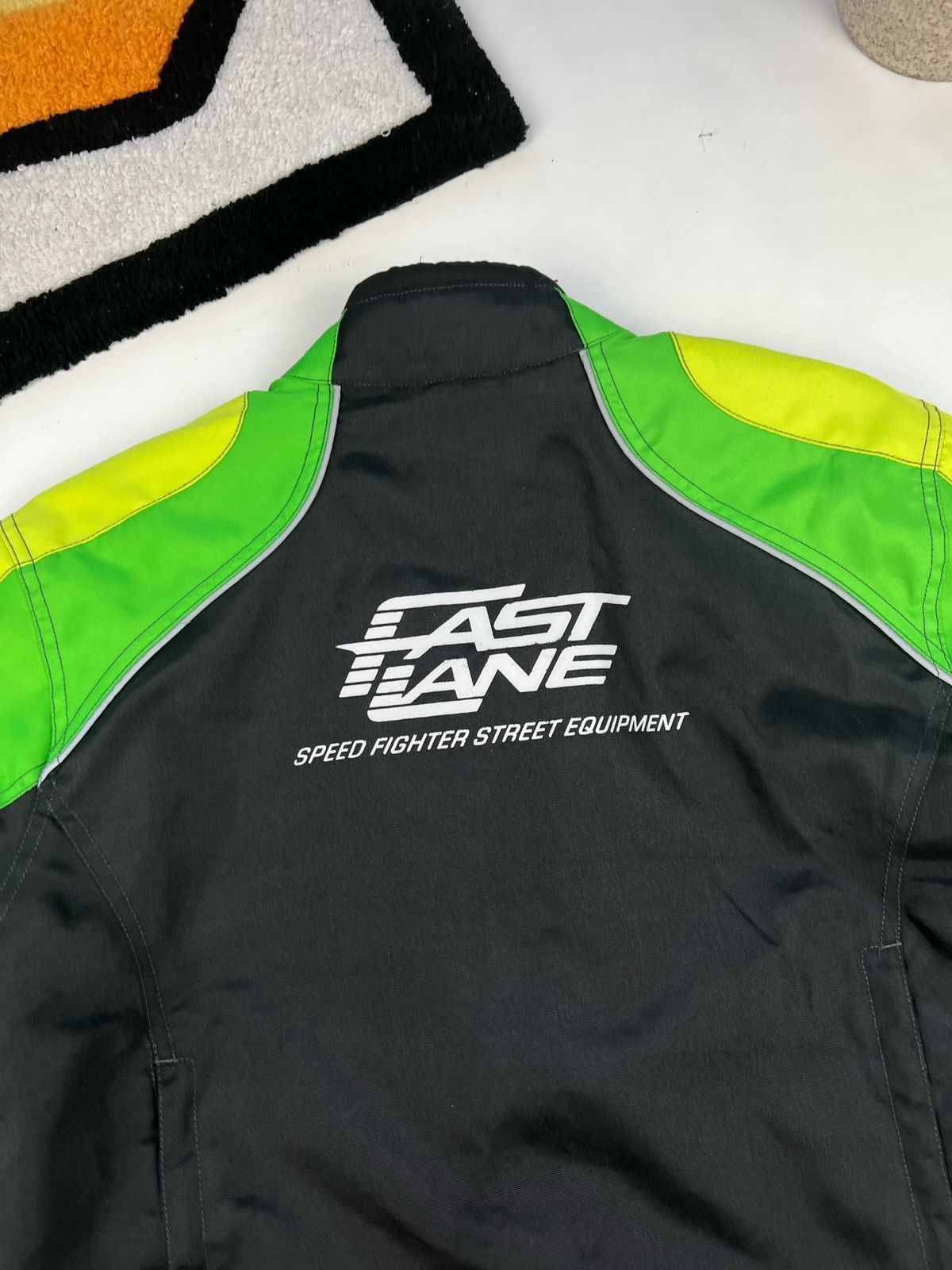 Vintage Racing vintage fast lane jacket Size US L / EU 52-54 / 3 - 11 Thumbnail