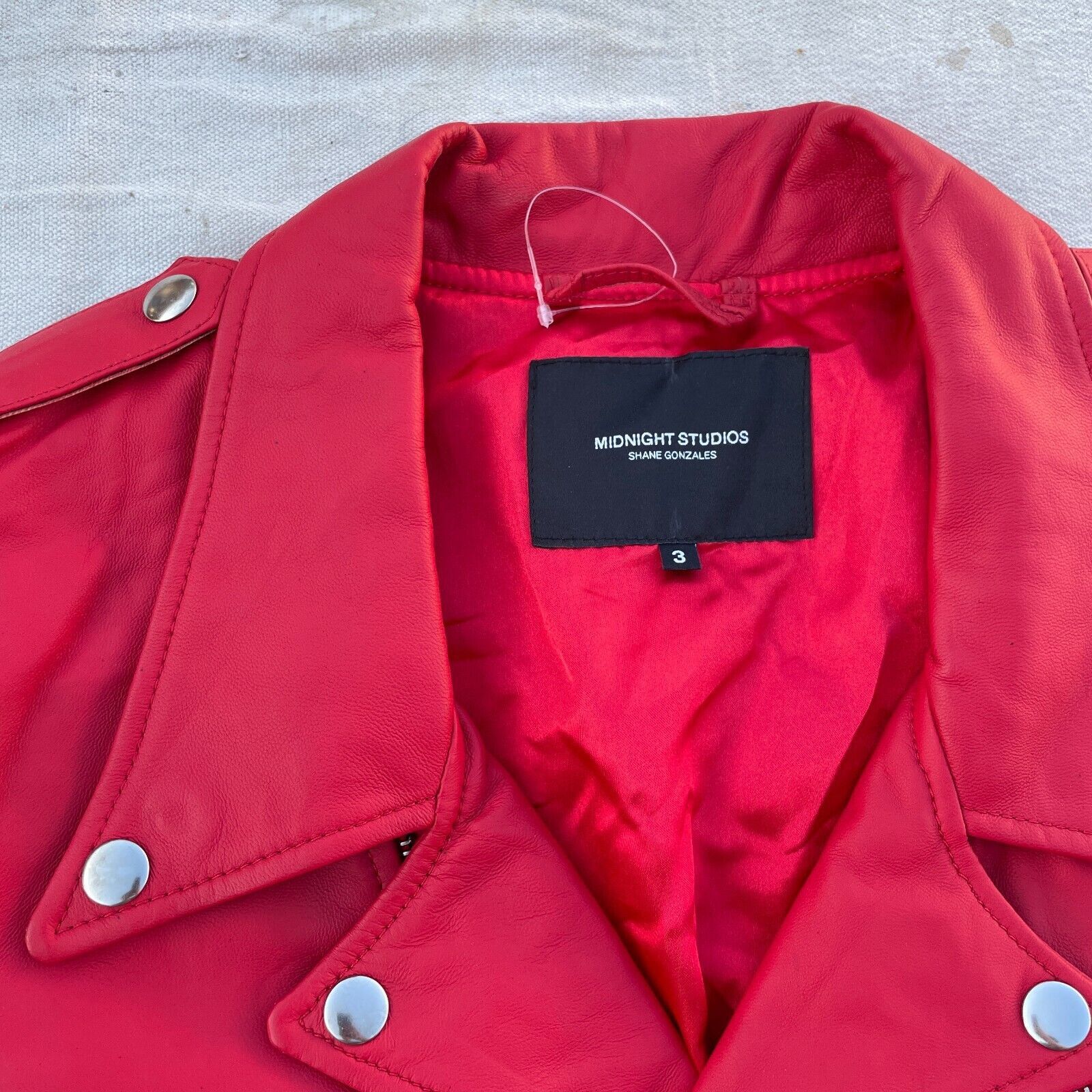 Midnight Studios Midnight Studios Shane Gonzales Bauhaus Leather Punk Jacket Size US L / EU 52-54 / 3 - 4 Thumbnail