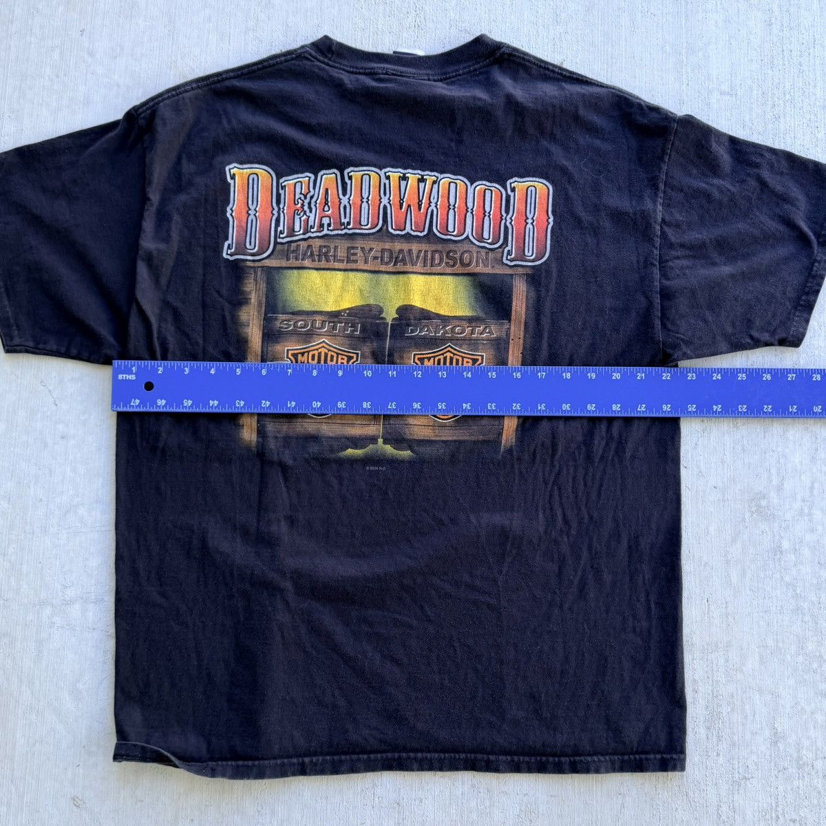 Harley Davidson Vintage Harley Davidson T Shirt Y2K Deadwood South Dakota Size US XL / EU 56 / 4 - 6 Thumbnail