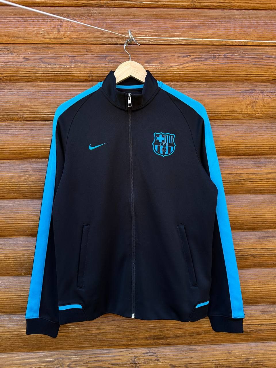 Nike BARCELONA FOOTBALL SOCCER TRACK TOP JACKET NIKE Size US M / EU 48-50 / 2 - 1 Thumbnail