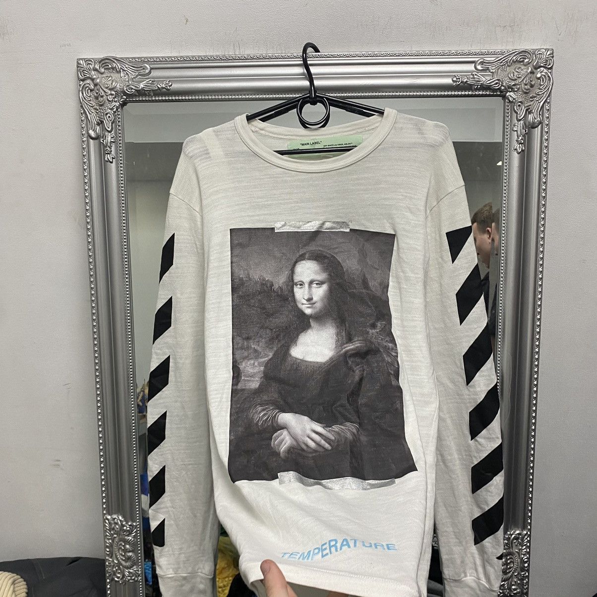 Off-White Off-White Long Sleeve Mona Lisa Big Logo Size US S / EU 44-46 / 1 - 3 Thumbnail