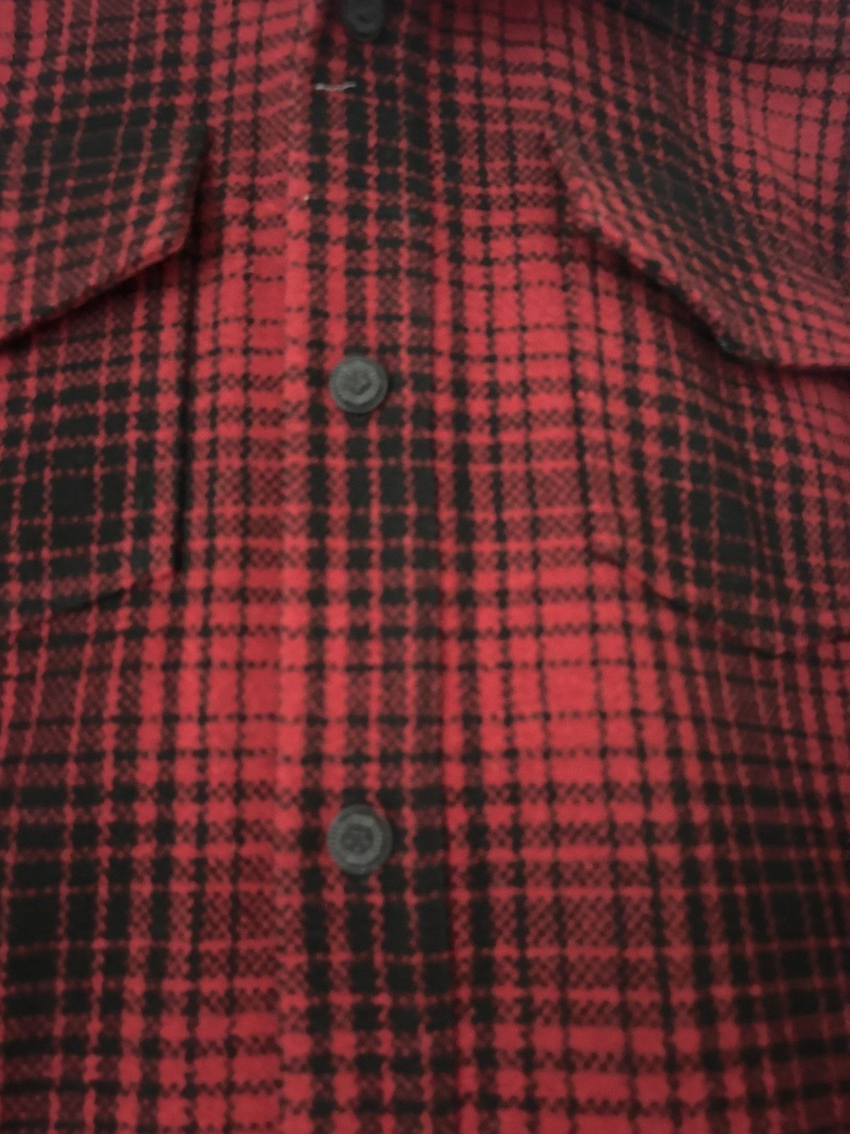 Off-White Check Wool Tartan Shirt Size US M / EU 48-50 / 2 - 7 Thumbnail