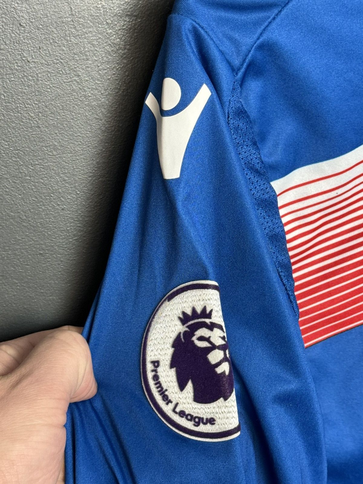 Macron Stoke City 17/18 Away Shaqiri Football Long Sleeve Jersey Size US S / EU 44-46 / 1 - 7 Thumbnail