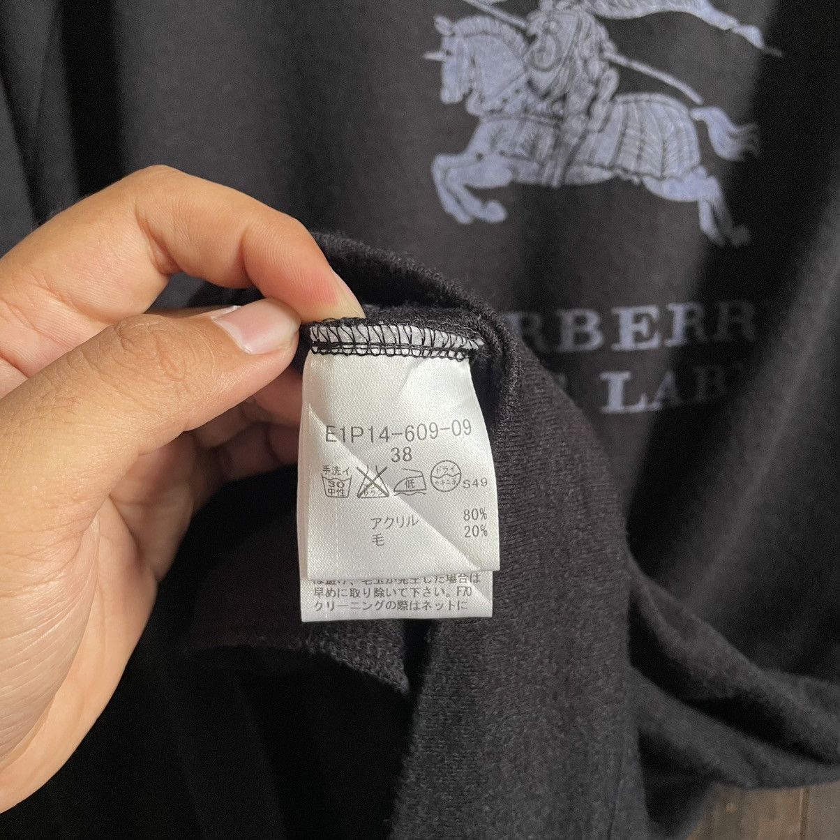 Burberry Burberry Blue Label Long Sweatshirt Size US L / EU 52-54 / 3 - 5 Thumbnail