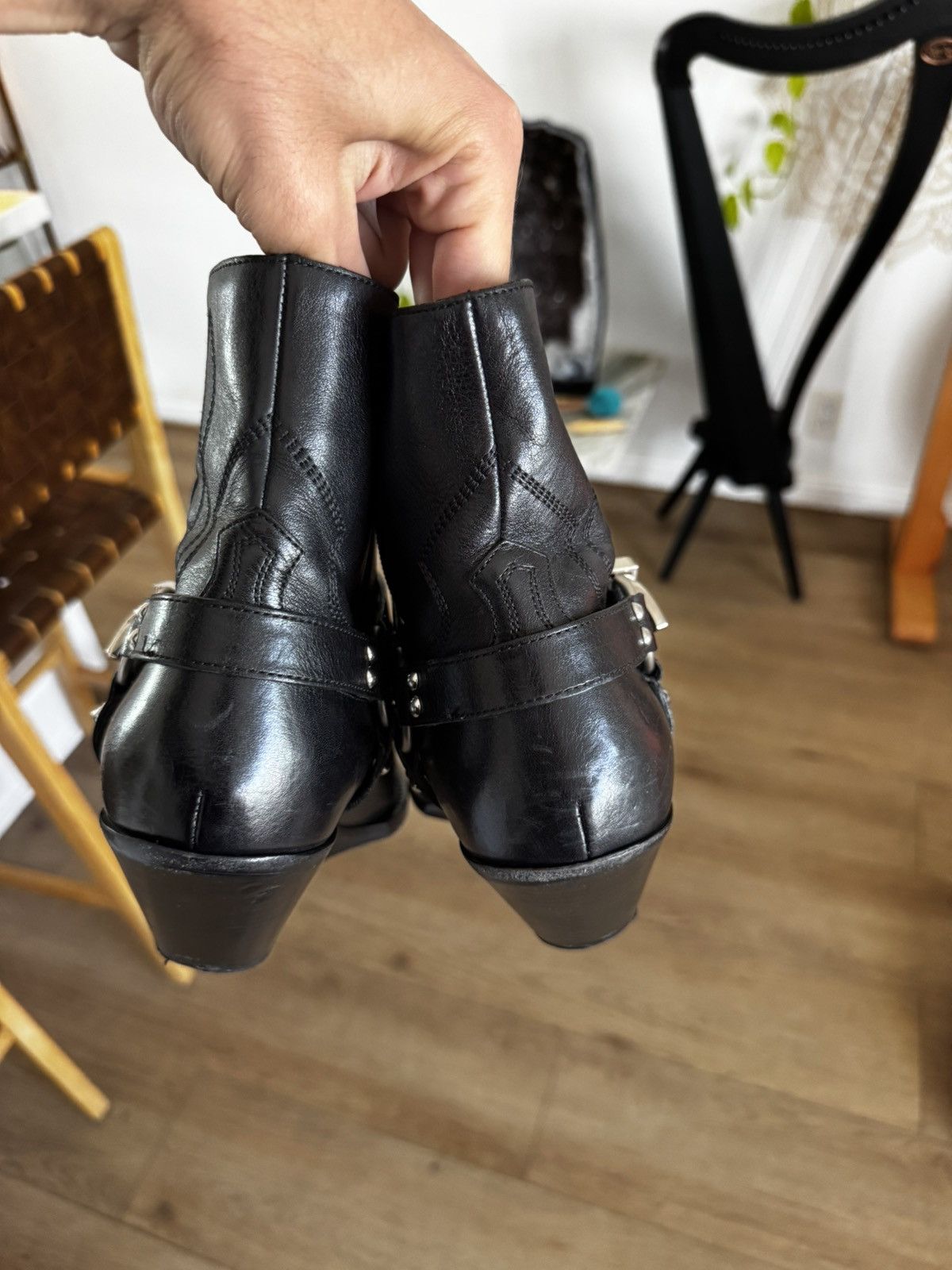 Celine Boy doll harness boots Size US 9 / EU 42 - 4 Thumbnail