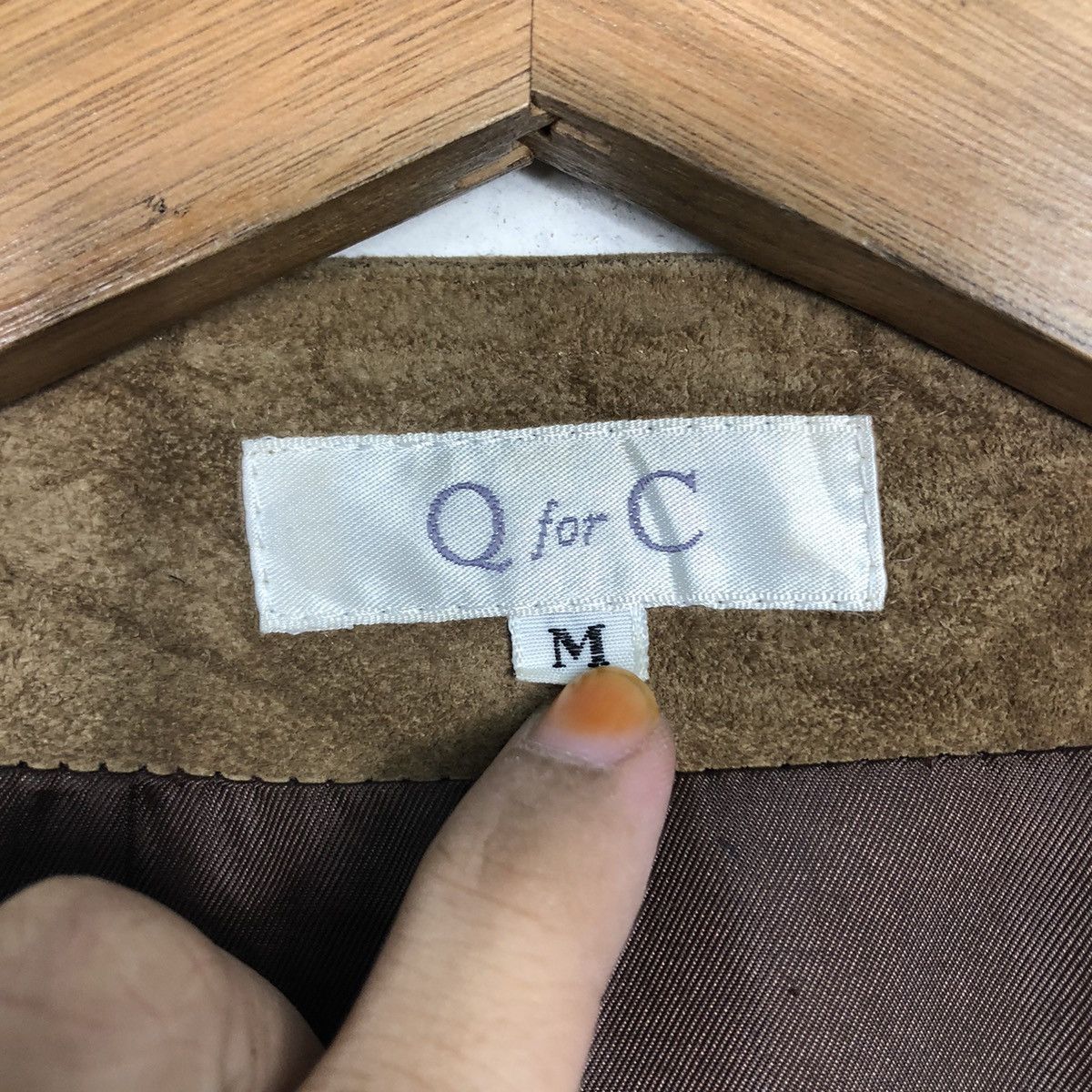 Japanese Brand 📌Q for C Vintage Vest Leather Jacket Worker Issey Miyake Size US M / EU 48-50 / 2 - 17 Thumbnail
