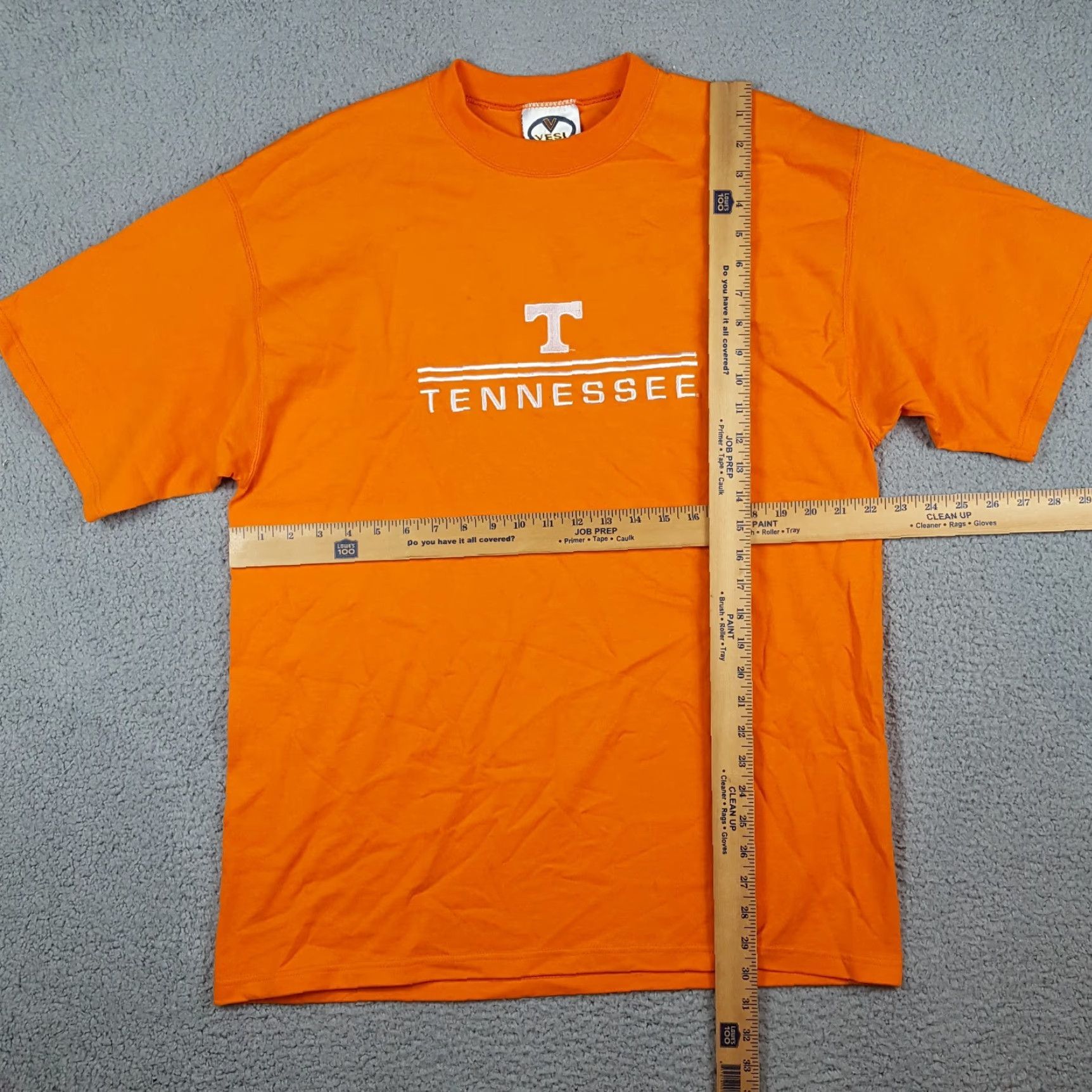 Vintage VINTAGE Tennessee University Embroidered Men’s Size L Orange College T Shirt TN Size US L / EU 52-54 / 3 - 8 Thumbnail