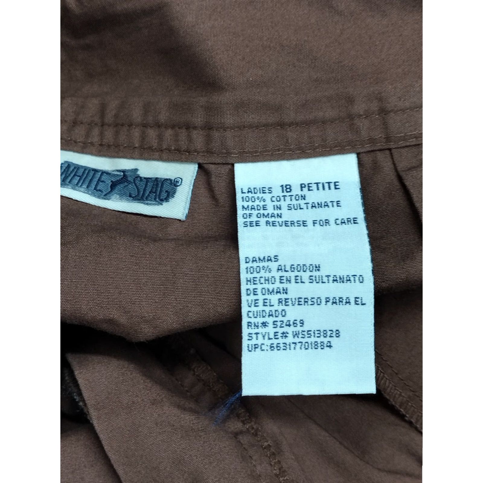 Vintage White Stag Pants Capri 18 Petite Coral Cotton Denim Capri Pants Straight Leg Womens XS-Adult 18 Petite Coral Capri Pants Size 25" / US 0 / IT 36 - 5 Thumbnail