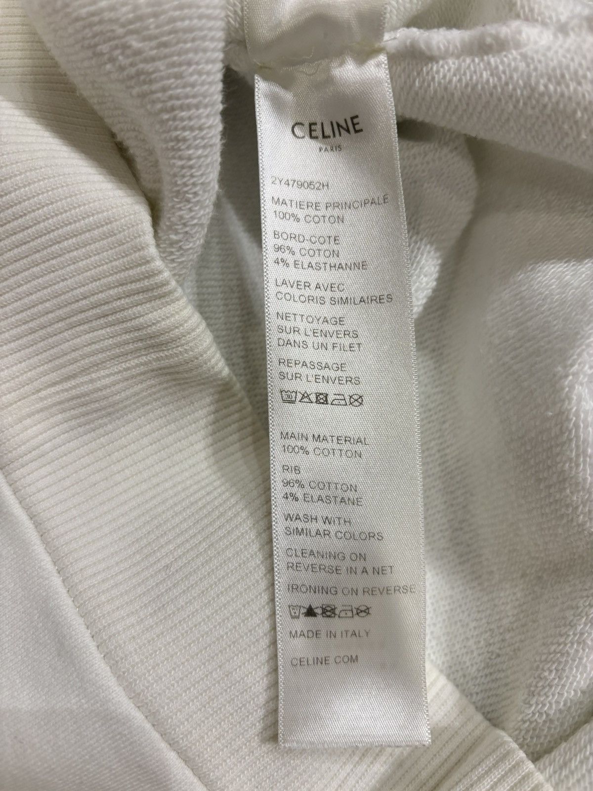 Celine Celine Checker Studded Hoodie Size US M / EU 48-50 / 2 - 8 Thumbnail