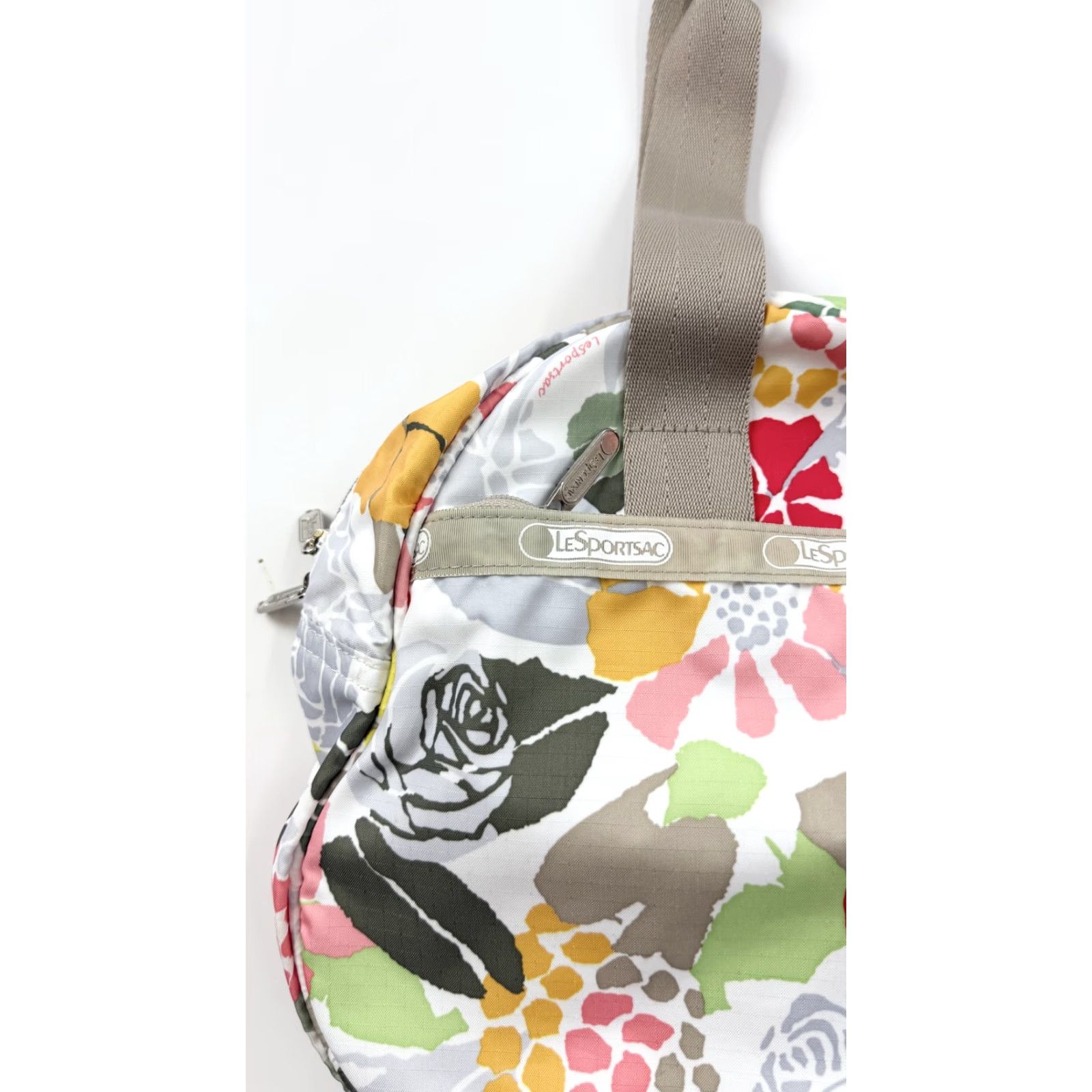 LeSportsac LeSportsac Duffle Bag Womens Floral Nylon Tote Travel Shoulder P... Size ONE SIZE - 2 Thumbnail