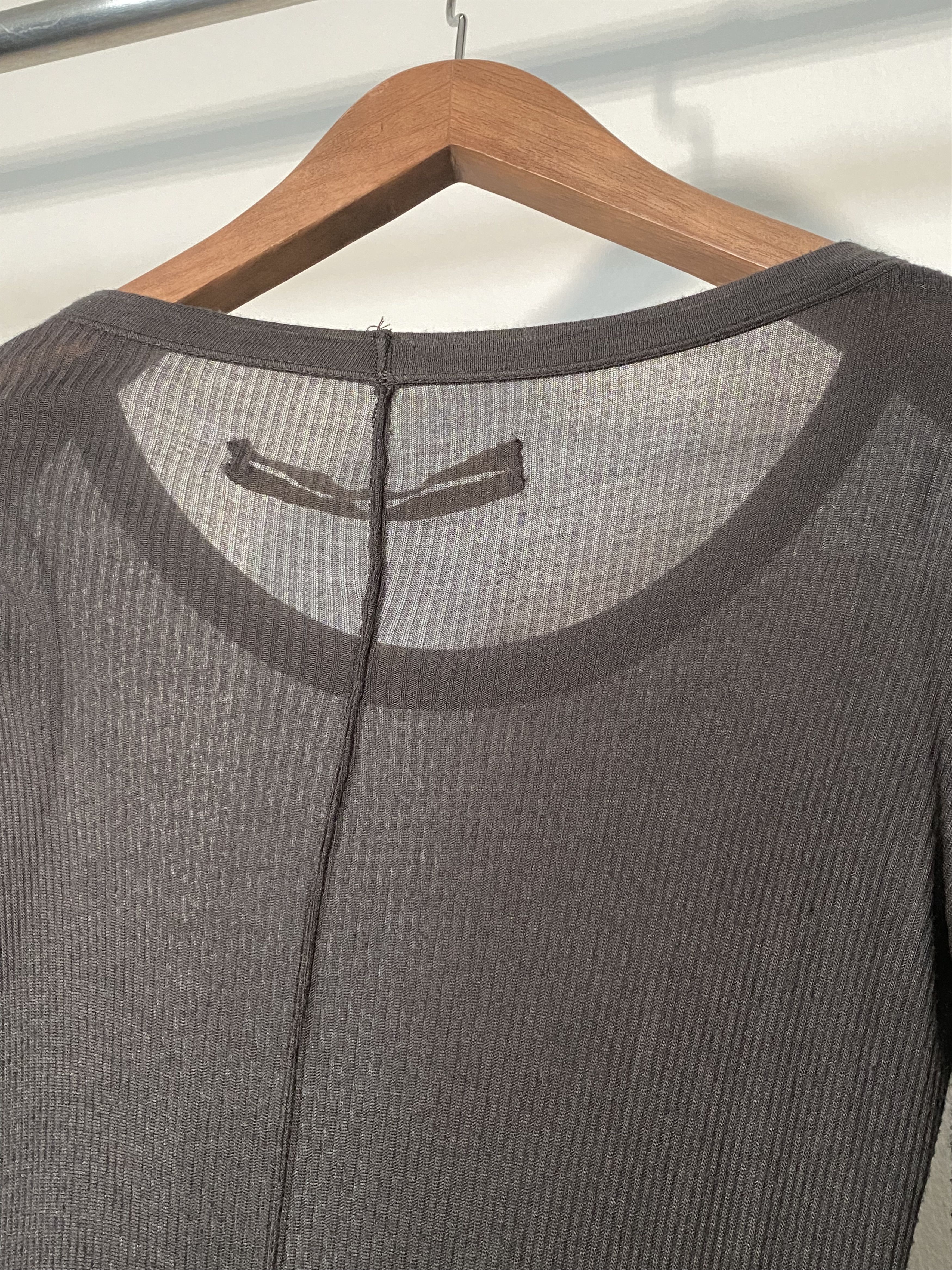 SS2005 Scorpio Knit Rib L/s Grey, view 4