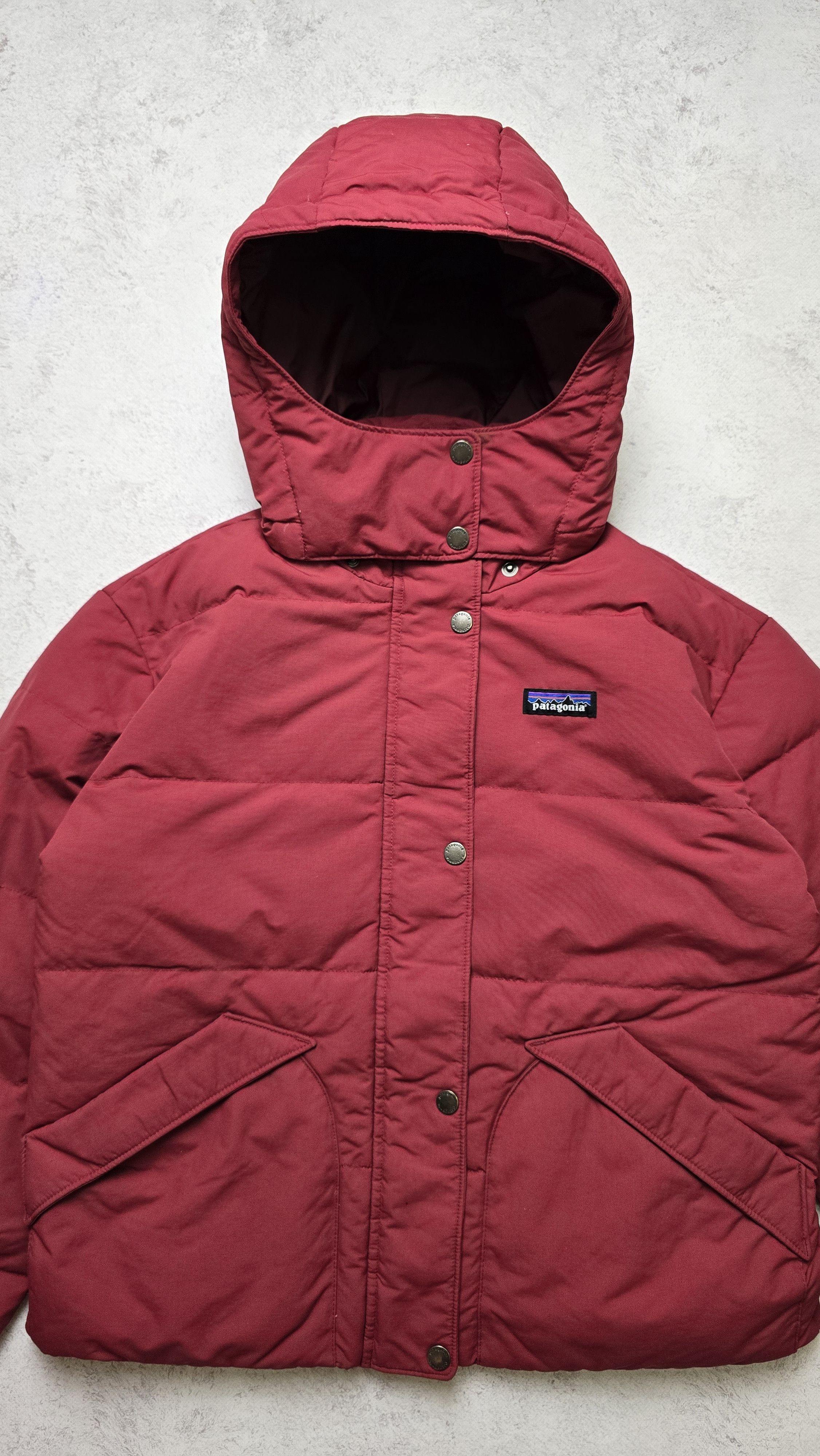 Patagonia Patagonia Hooded Down Puffer Jacket Cropped Winter Coat Size S / US 4 / IT 40 - 7 Thumbnail