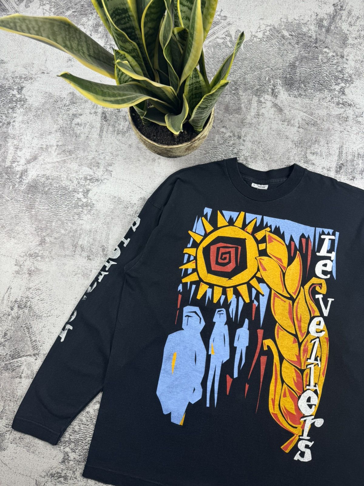 Band Tees LEVELLERS ROCK PUNK 90S LONGSLEEVE RAP HIP HOP T SHIRT TEE Size US XL / EU 56 / 4 - 6 Thumbnail