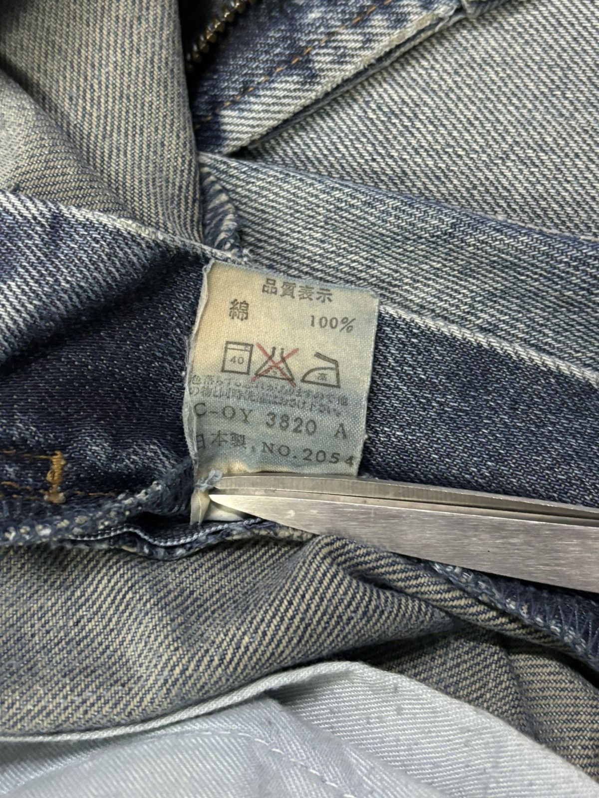 Marithe + Francois Girbaud Vintage 90s Marithe Francois Girbaud Baggy Distressed Jeans Size US 30 / EU 46 - 22 Thumbnail
