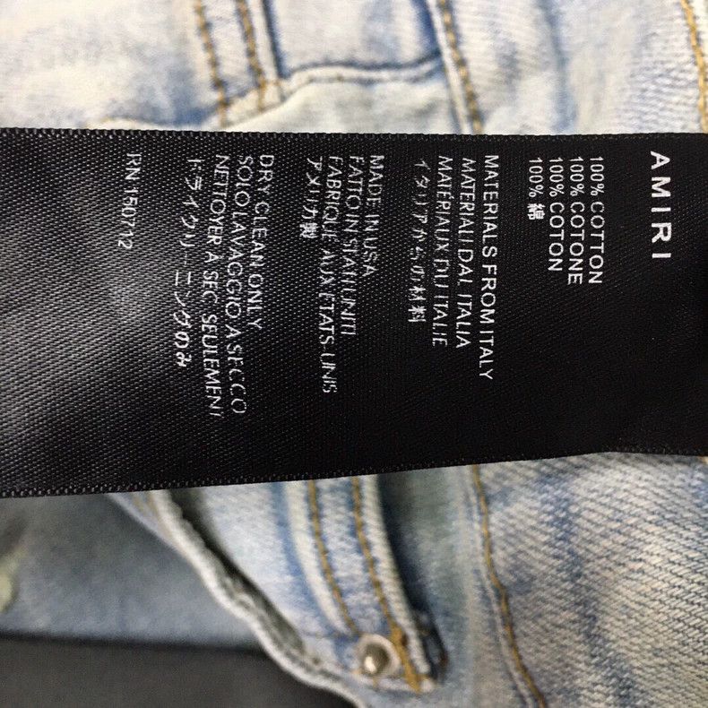 Amiri Amiri distressed denim pants Size US 36 / EU 52 - 8 Thumbnail