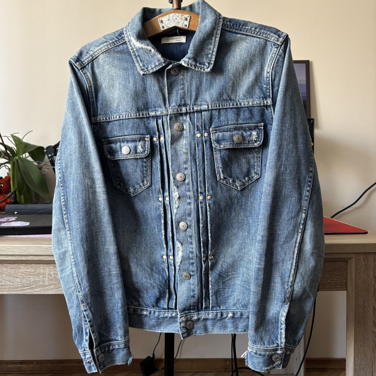 Allsaints Allsaints Distressed Type-2 Jacket Size US M / EU 48-50 / 2 - 1 Thumbnail