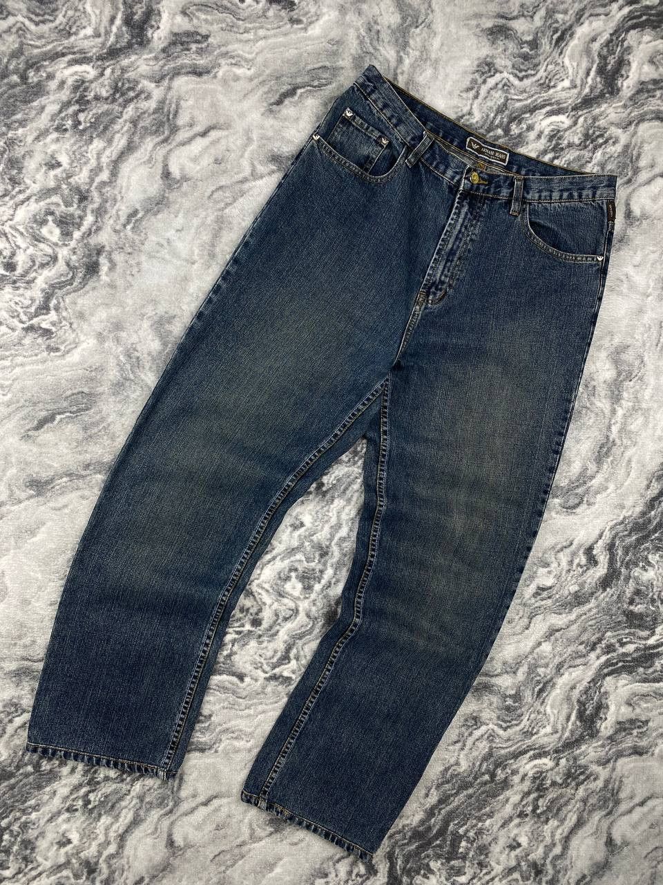 Armani Vintage Armani Denim Baggy Jeans Size US 34 / EU 50 - 8 Thumbnail