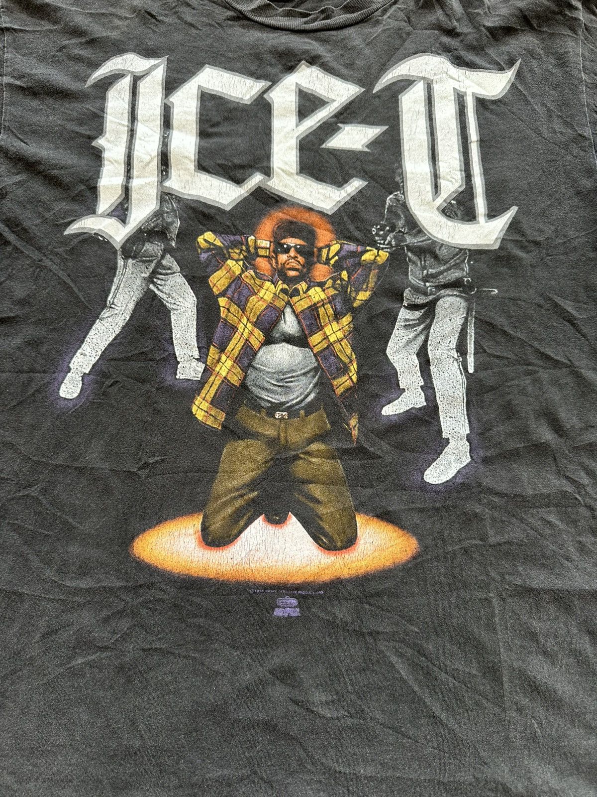 Rap Tees Vtg 90s Ice T Original Gansters rap tees Size US L / EU 52-54 / 3 - 5 Thumbnail