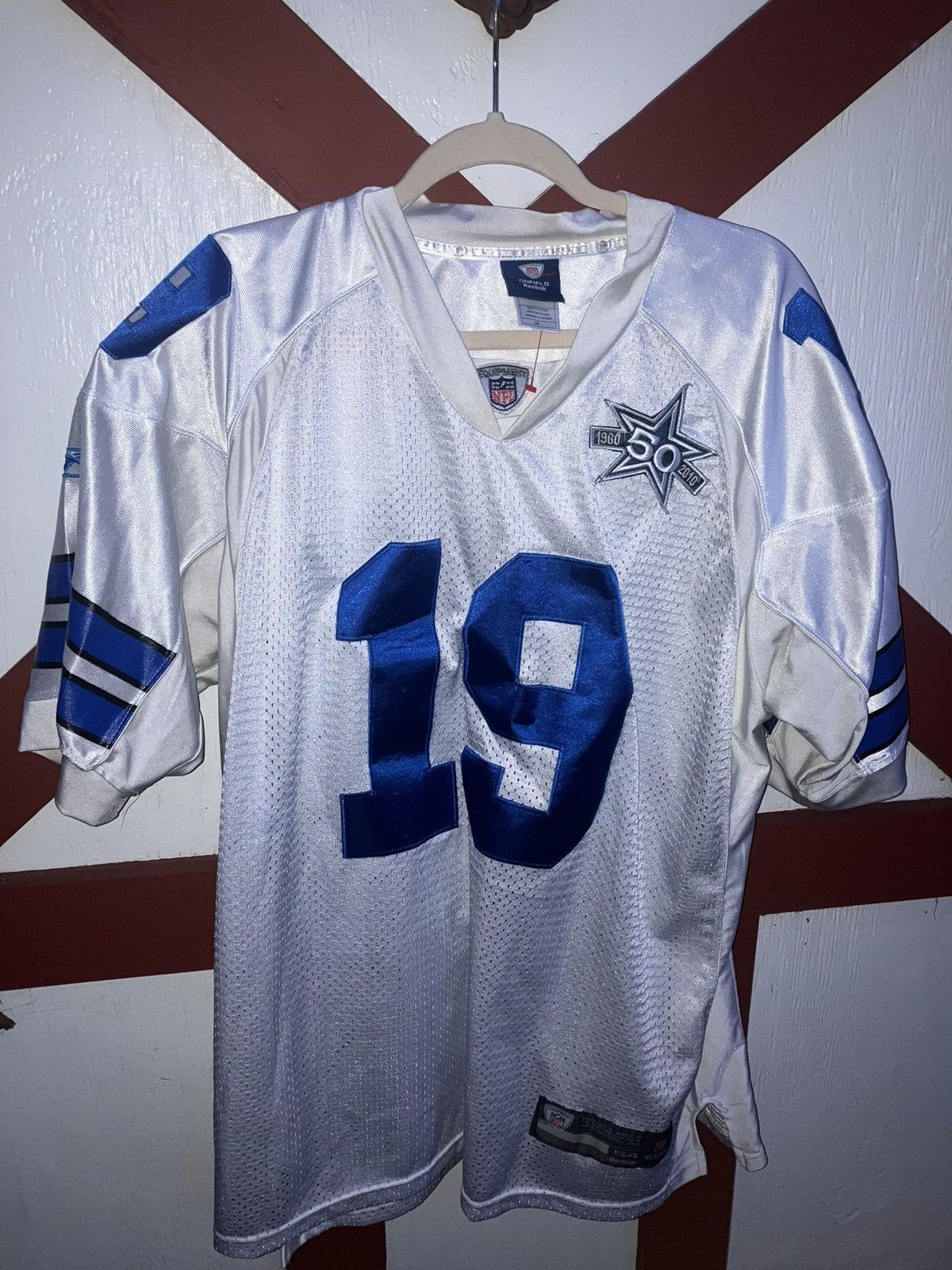 Miles Austin 50th Anniversary Reebok Jersey Size 50 NFL Dallas