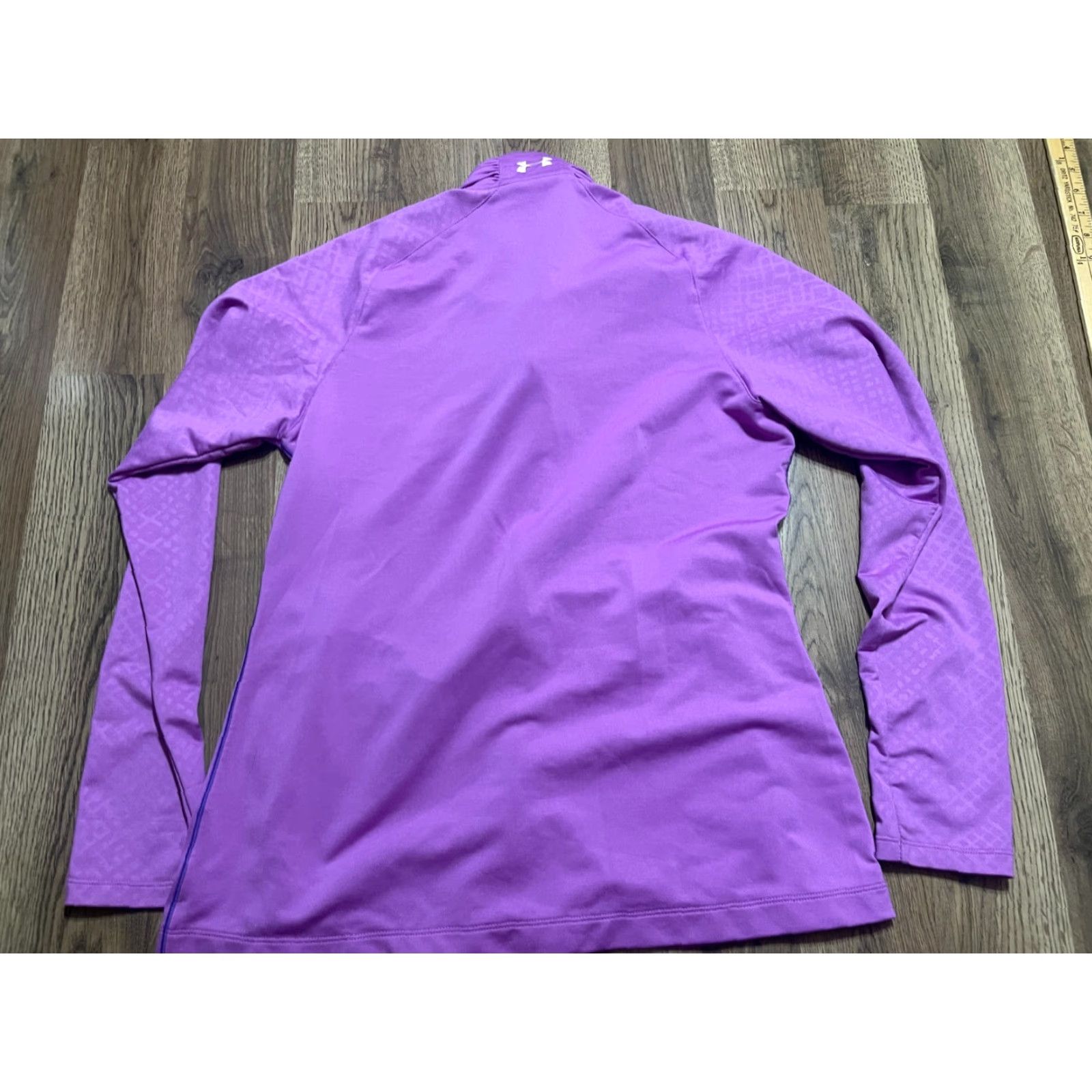 Under Armour Under armour Shirt Womens Large Purple Full Zip Loose Activewear Regular Size L Size L / US 10 / IT 46 - 2 Thumbnail
