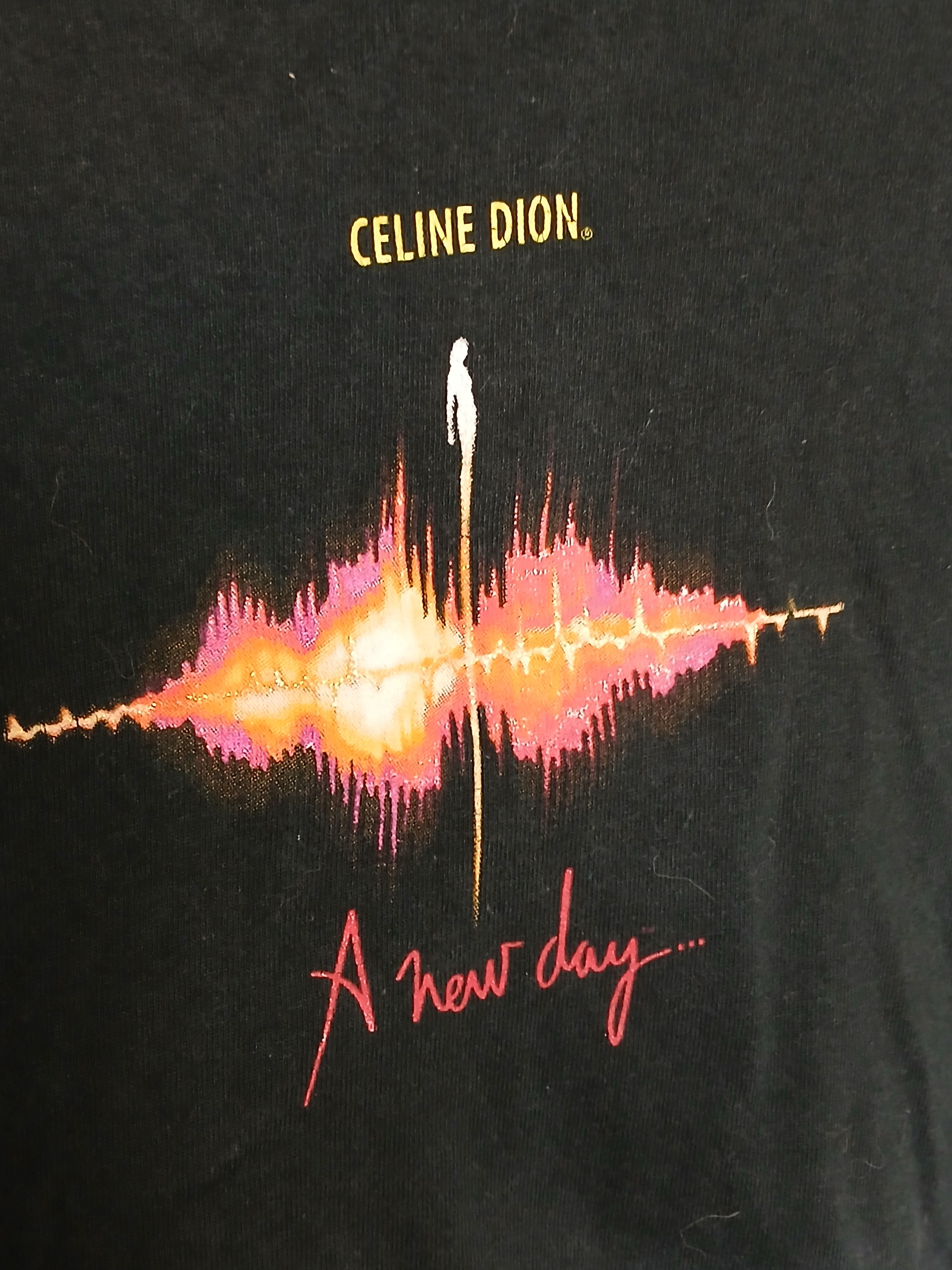 Band Tees × Vintage Celine Dion A New Day... T-Shirt Size US L / EU 52-54 / 3 - 3 Thumbnail