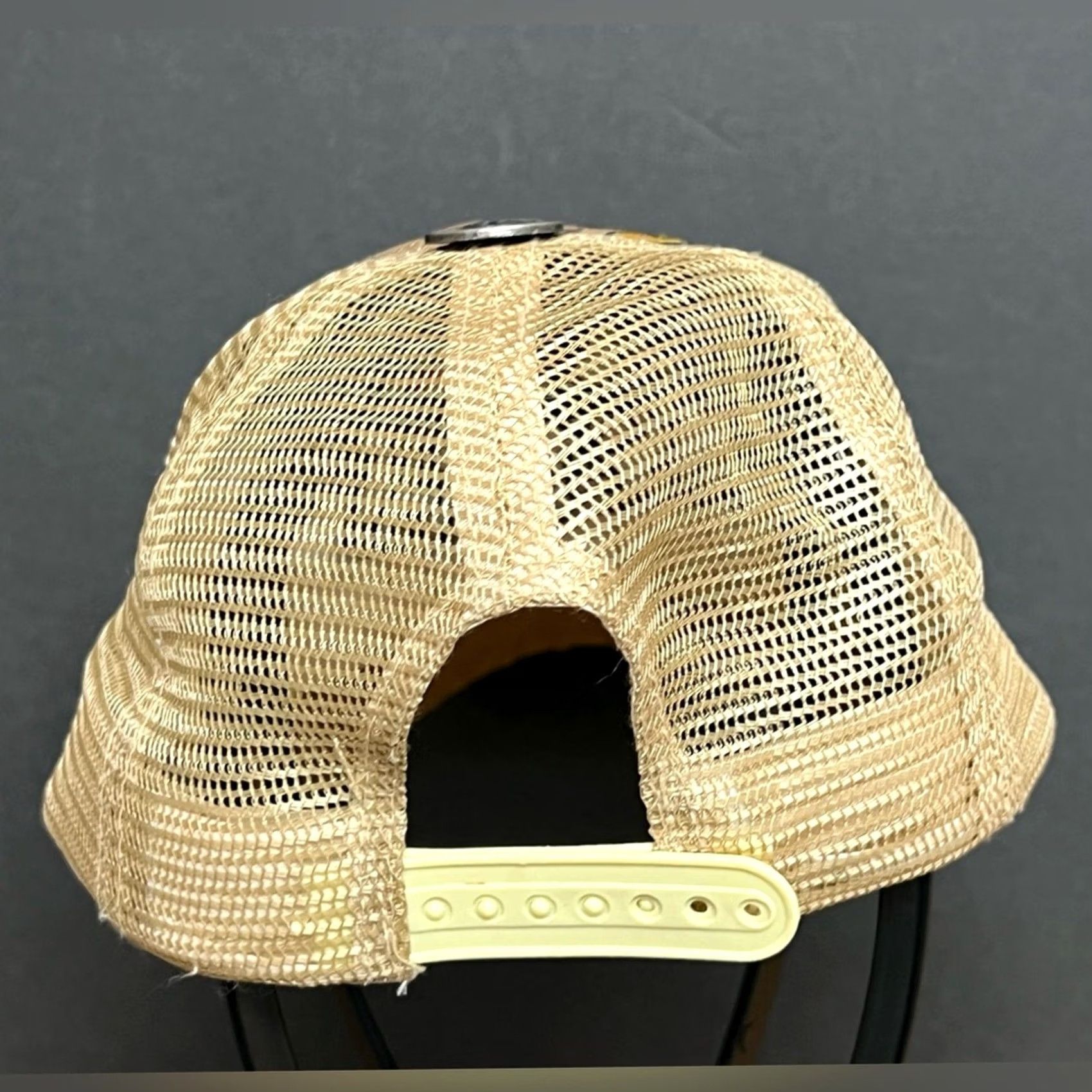 Ed Hardy Ed Hardy Denim Hat Skull & Heart Love Kills Slowly Gold Metallic Snapback RARE Size ONE SIZE - 5 Thumbnail