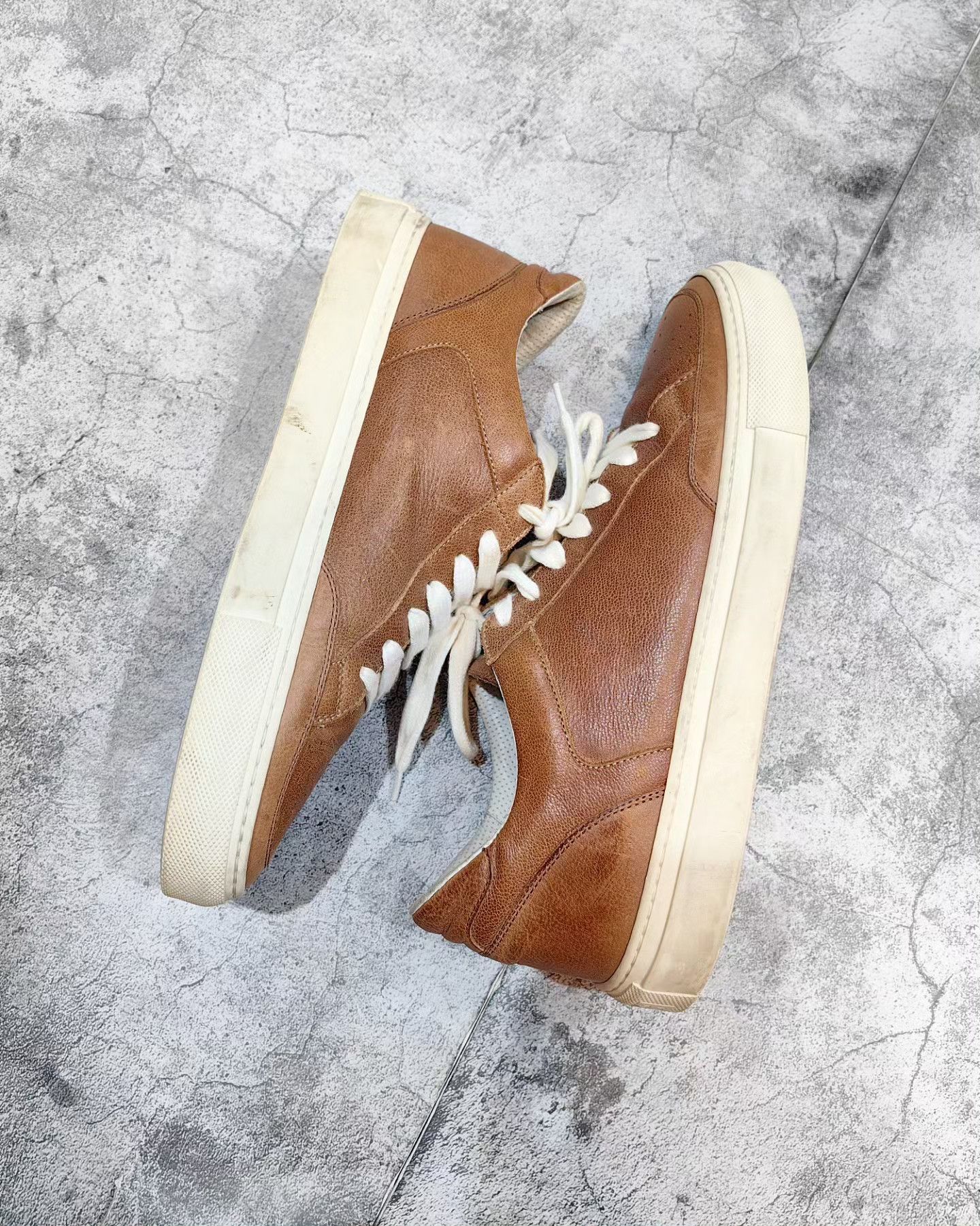 Brunello Cucinelli Brunello cucinelli full grain leather sneakers Size US 8 / EU 41 - 2 Thumbnail