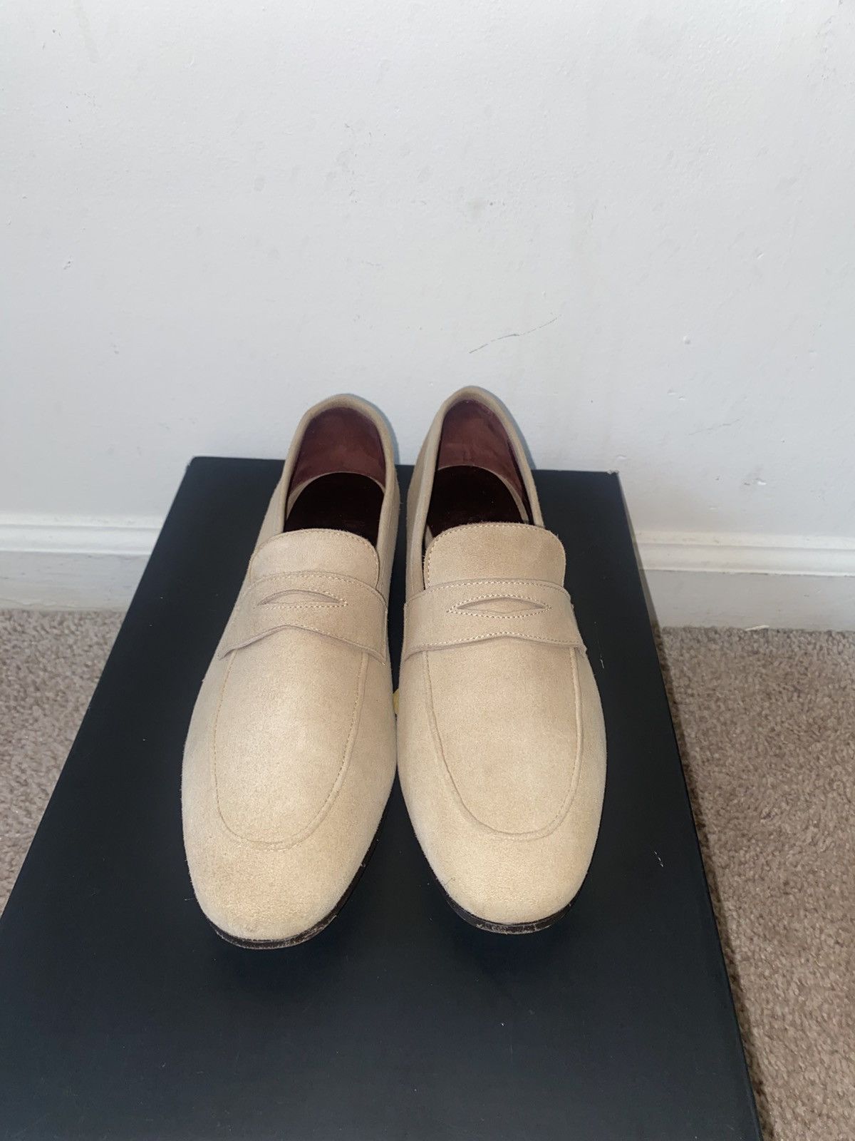 Other BOUGEOTTE Flaneur Suede Penny Loafers 38 Euro Size US 7 / IT 37 - 1 Thumbnail