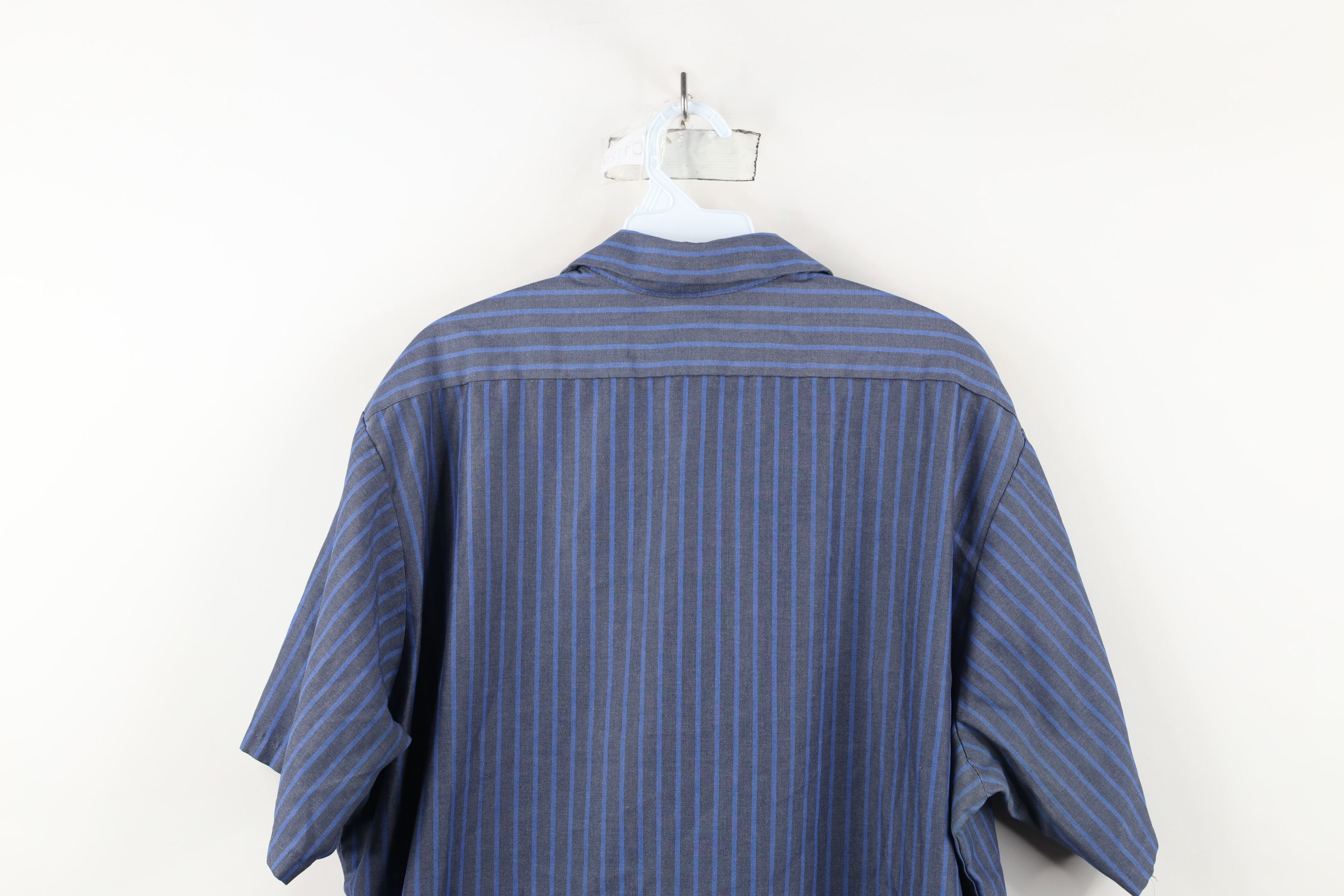 Vintage Vintage 90s Streetwear Workwear Mechanic Button Shirt Size US XL / EU 56 / 4 - 13 Thumbnail