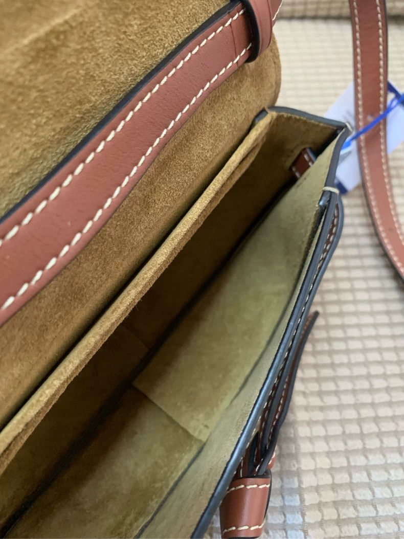 Loewe loewe Color-blocked saddle bag 2503-Nextarrow Size ONE SIZE - 7 Thumbnail