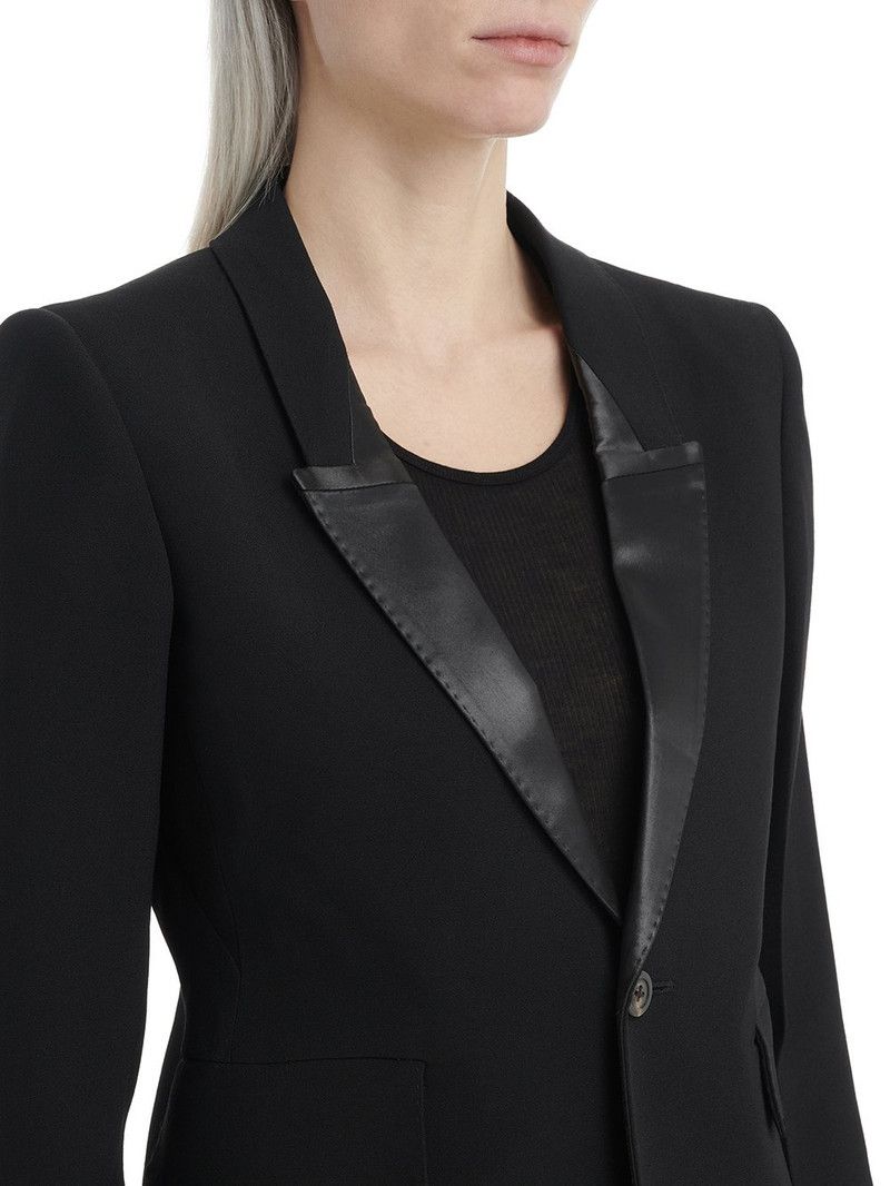Rick Owens o1y0126 Blazer in Black Size L / US 10 / IT 46 - 2 Thumbnail