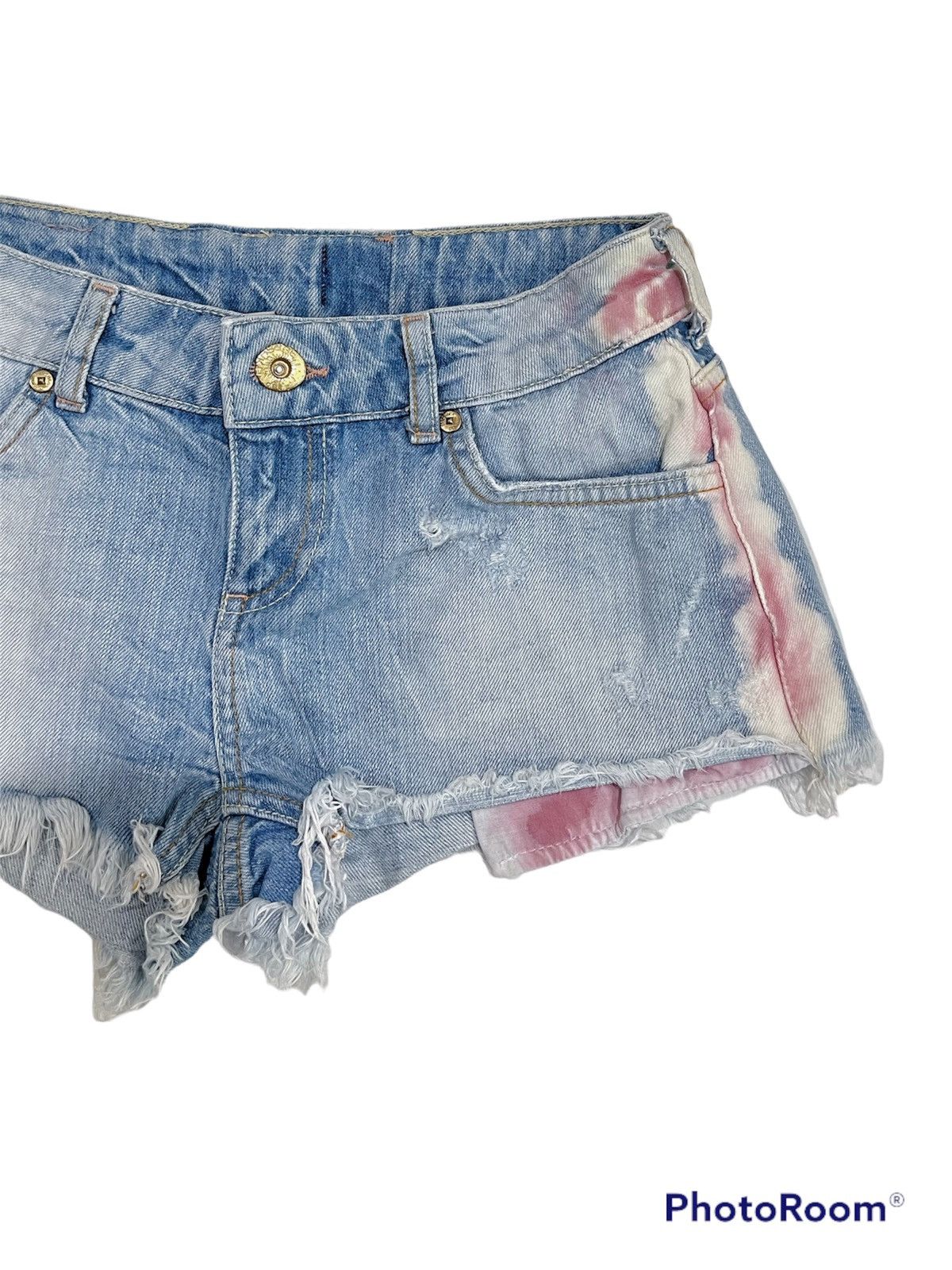 Bershka Bershka vintage y2k tiedye shorts 💗🎀 Size 24" / US 00 / IT 34 - 3 Thumbnail