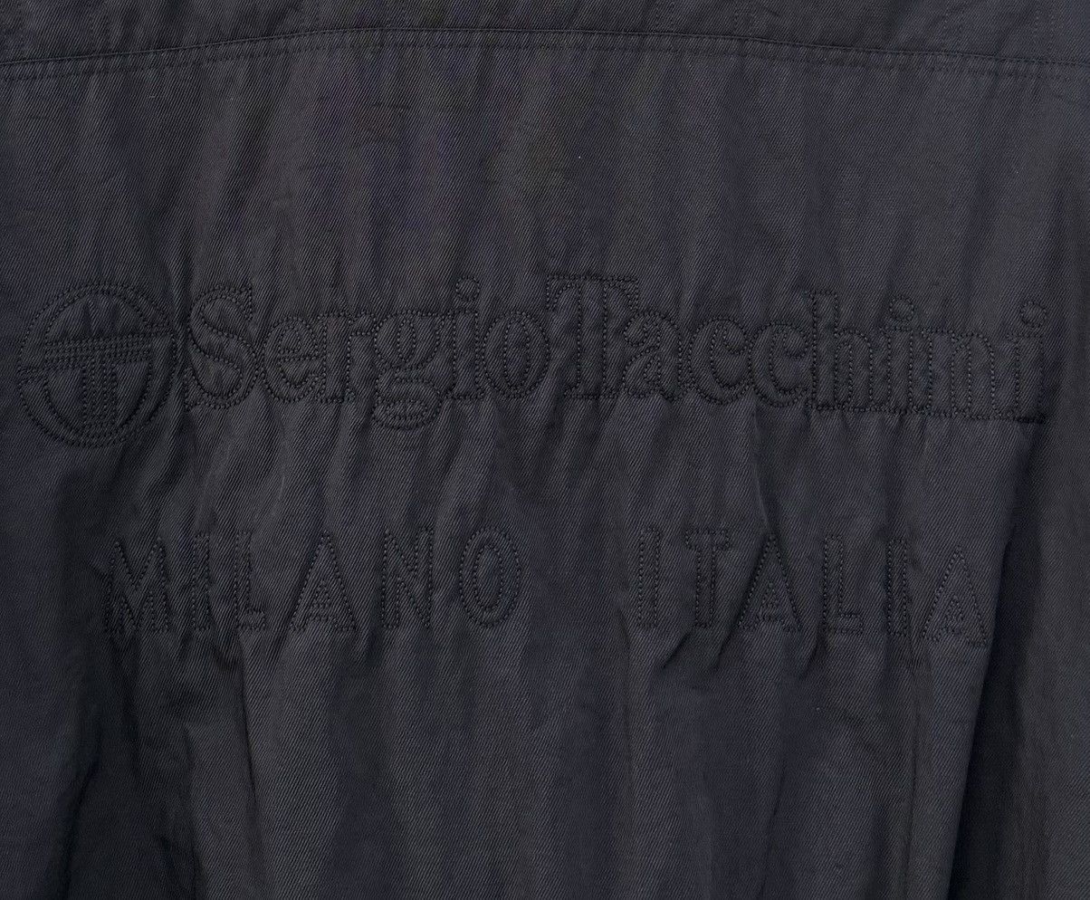 Sergio Tacchini Vintage Sergio Tacchini Milano Italia Black Bomber Jacket Size US M / EU 48-50 / 2 - 16 Thumbnail