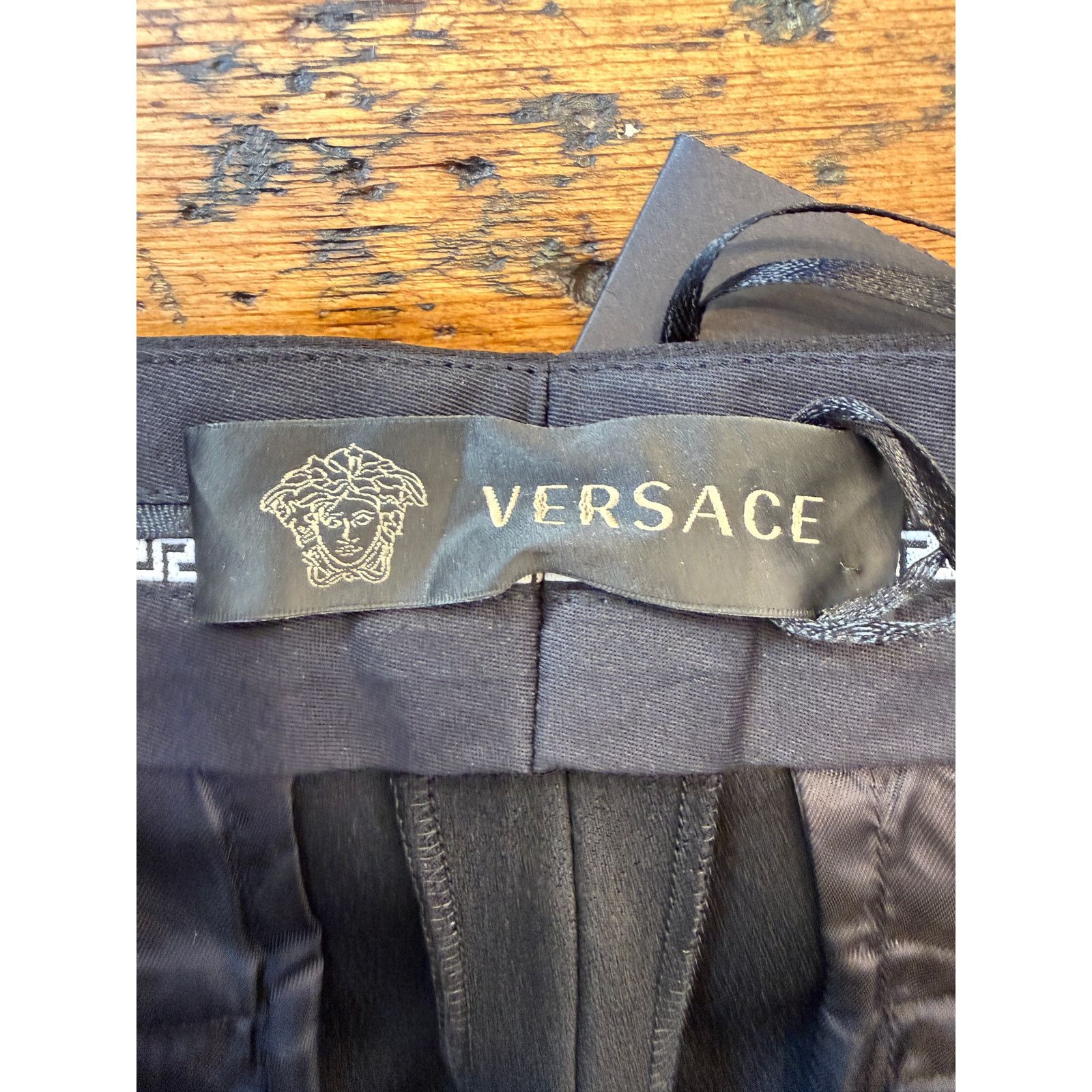 Versace Versace Greek Key Side Embellished Pants Size 28" / US 6 / IT 42 - 6 Thumbnail