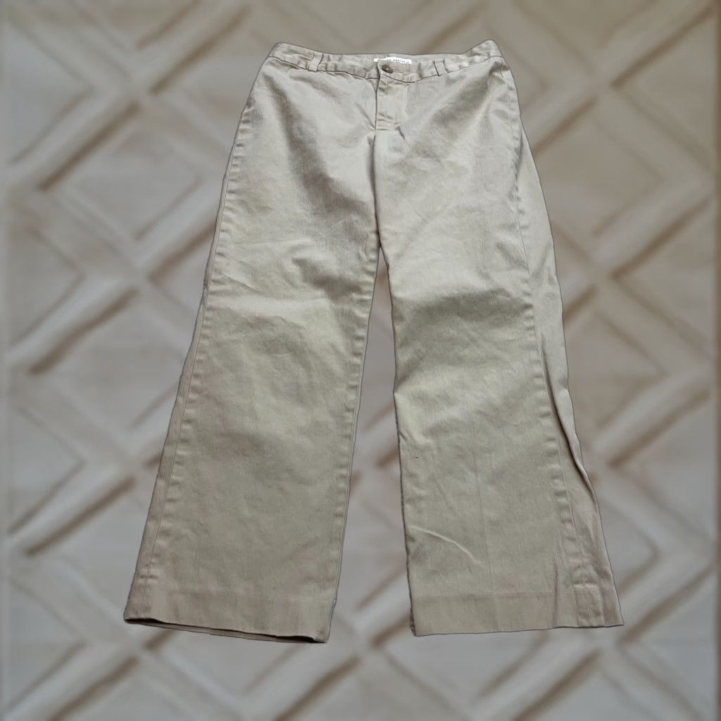Banana Republic Banana Republic Harrison Pants Womens 2 Straight Ankle Khaki Tan Stretch 28x24 Size 26" / US 2 / IT 38 - 1 Thumbnail