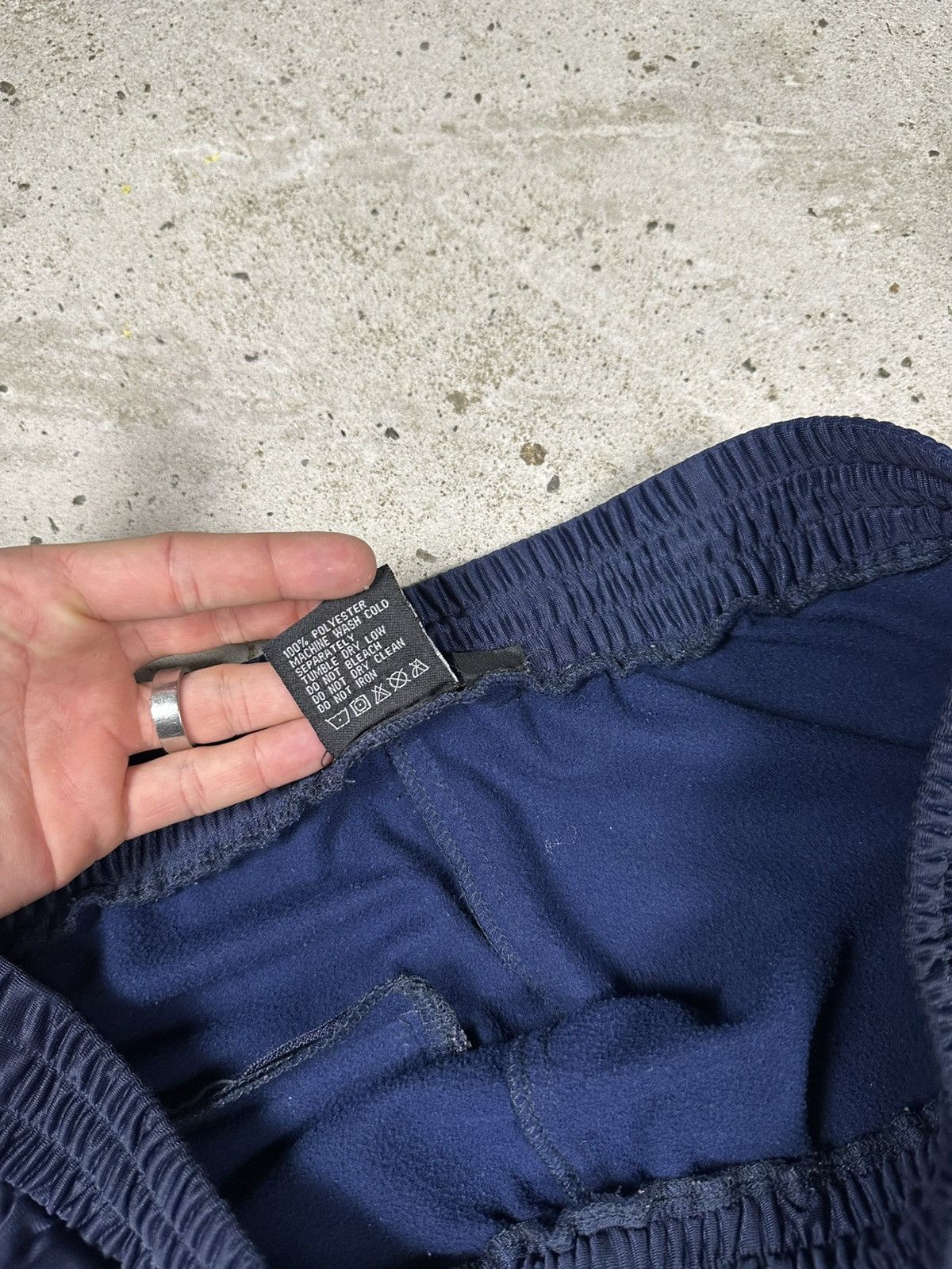 Damani Dada × Vintage Vintage 90s Dada Supreme Baggy Navy Track Pants rap hip hop Size US 34 / EU 50 - 10 Thumbnail