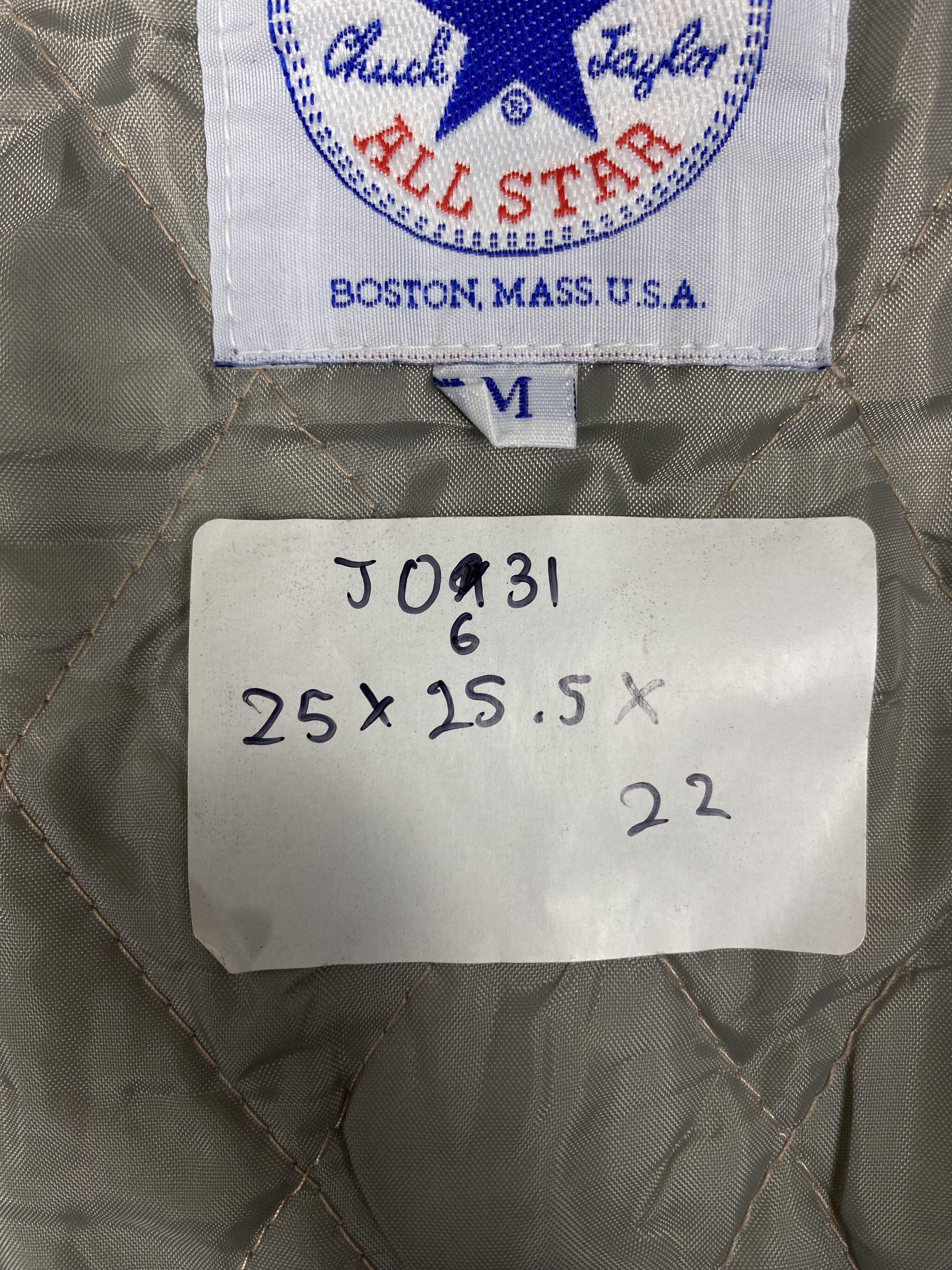 Converse Vintage Converse Quilted Lining Bombers Jacket DJ0631 Size US M / EU 48-50 / 2 - 10 Thumbnail