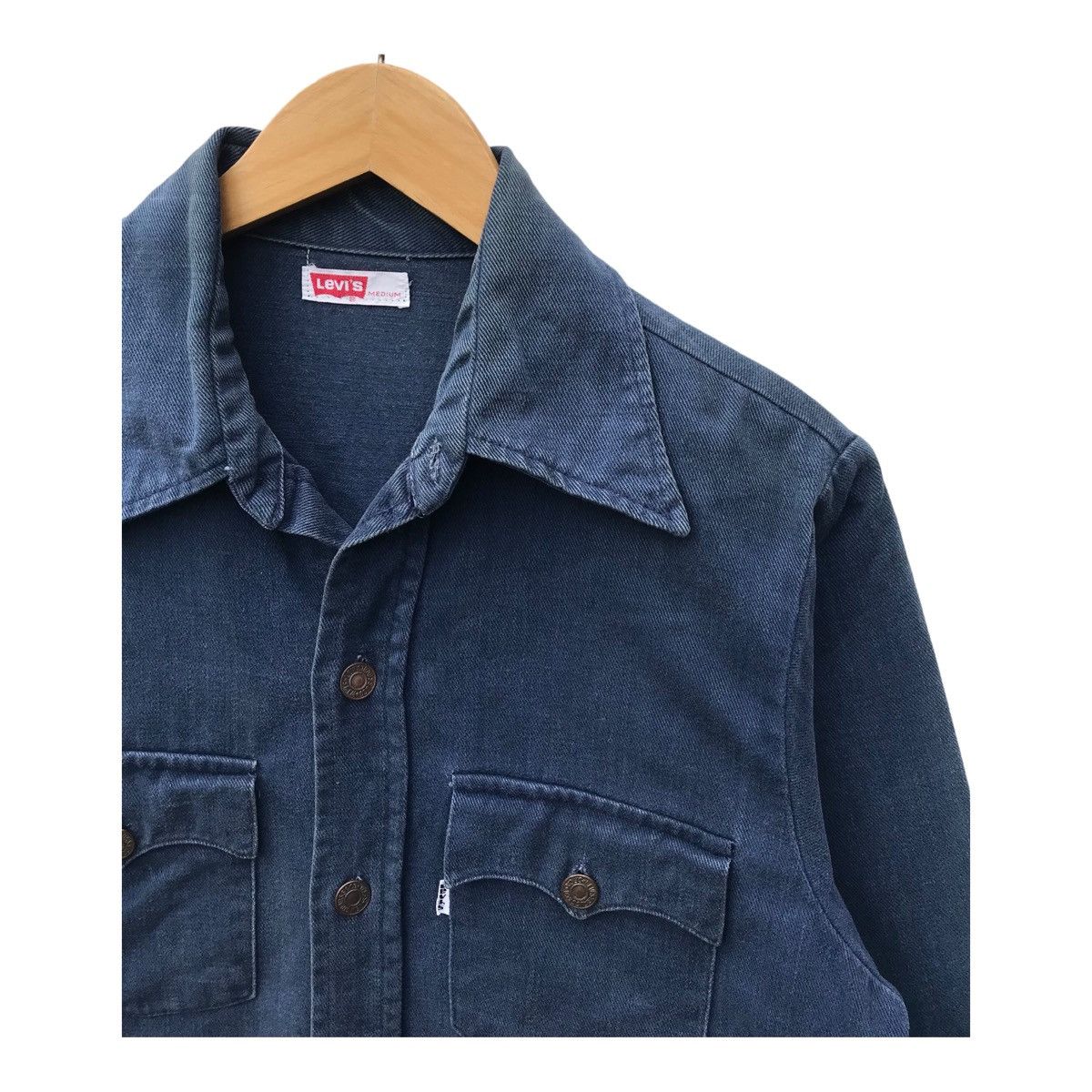 Levi's Vintage Levis Button Ups White Tab Faded Heavy Shirt Size US M / EU 48-50 / 2 - 4 Thumbnail