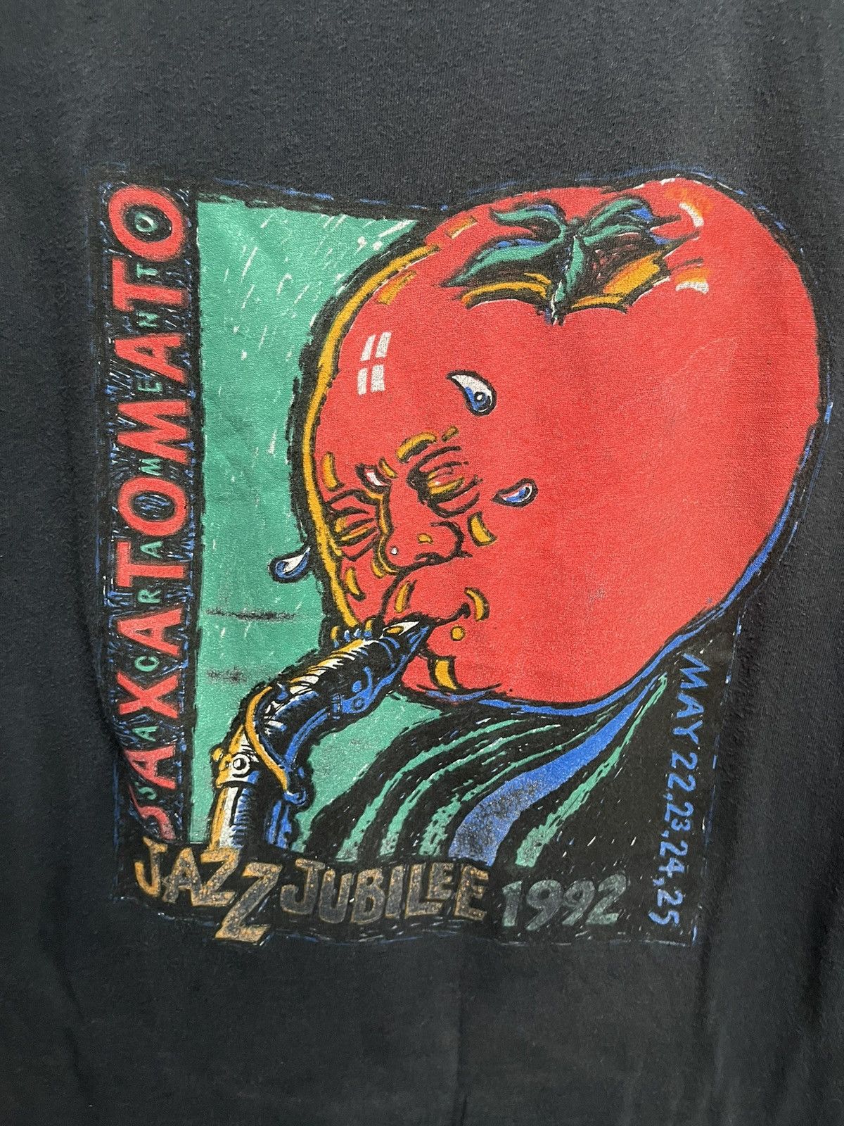 Band Tees × Jazz Cartier × Vintage Sacramento Music Jazz Jubilee #SKU-A52 DP1 Size US M / EU 48-50 / 2 - 2 Thumbnail