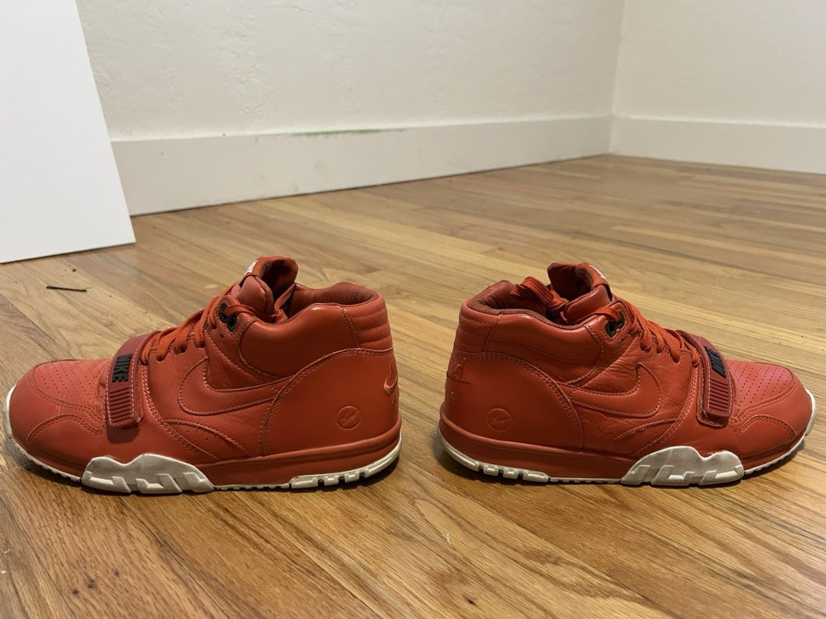 Nike Air Trainer 1 Mid SP x Fragment Design Rust Size 11