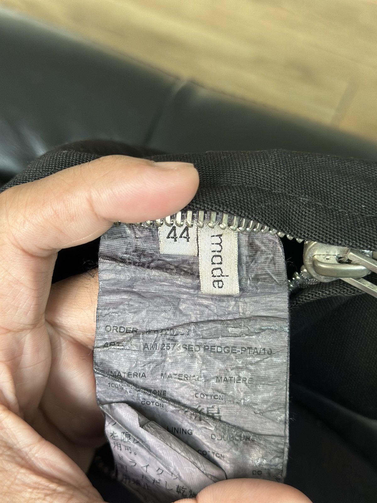 Carol Christian Poell Carol Christian Poell Self-Edge Vestbag AM/2573SED Size US S / EU 44-46 / 1 - 8 Thumbnail