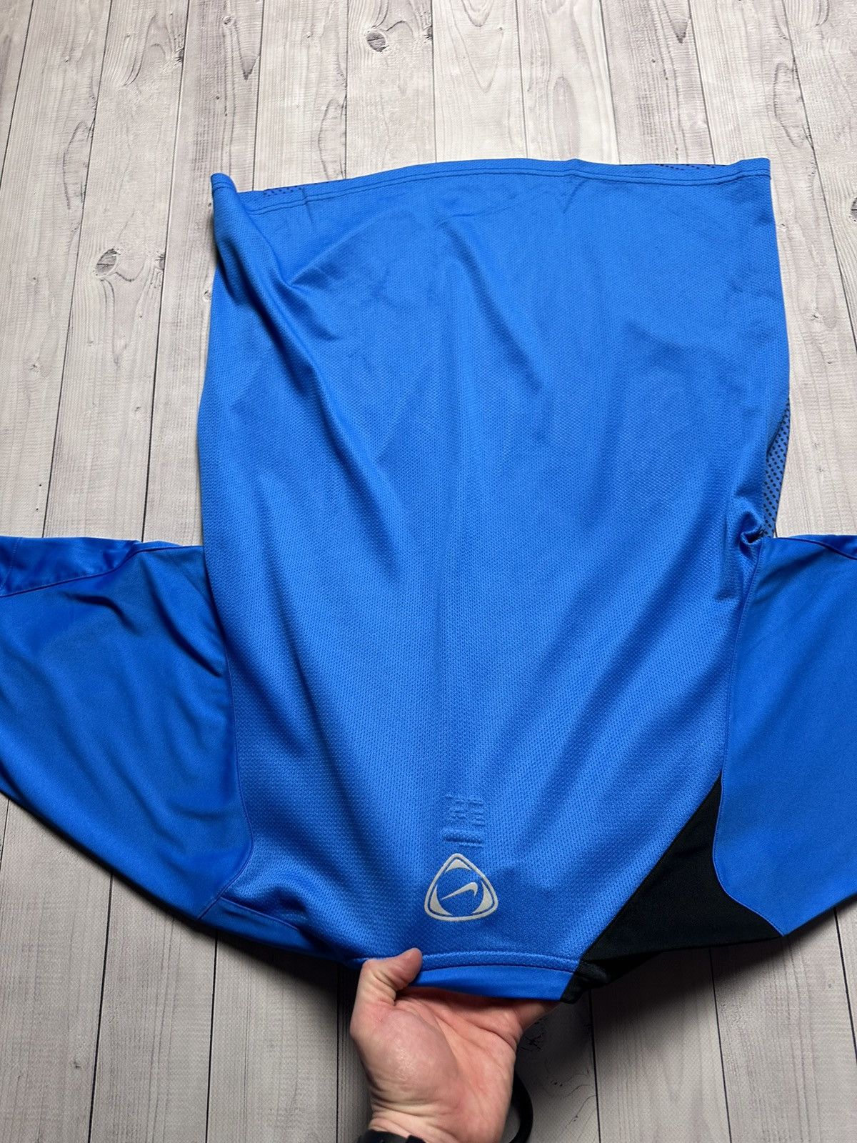 Nike × Vintage Vintage Nike Total 90 Soccer tee size M blue rare Size US M / EU 48-50 / 2 - 6 Thumbnail