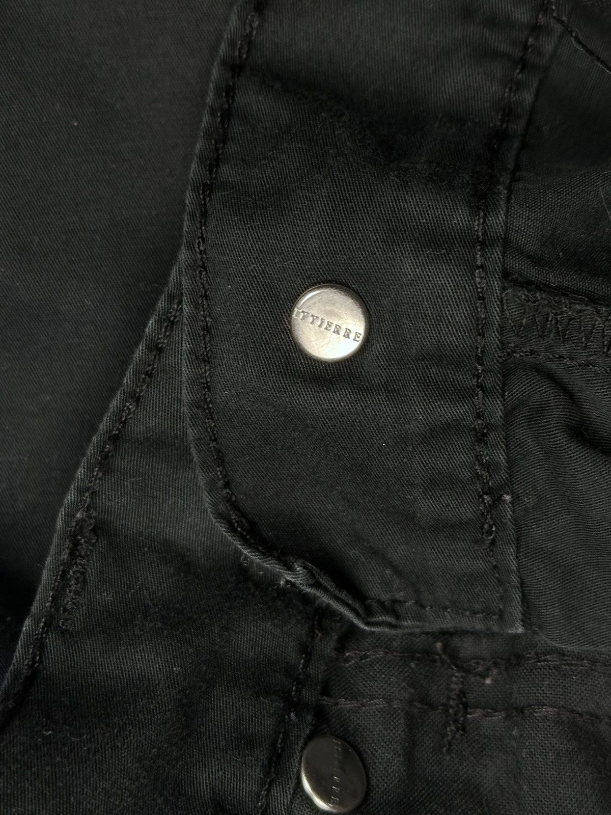 Versace Vintage Versace Medusa Black Baggy Jeans 34 Size US 34 / EU 50 - 12 Thumbnail