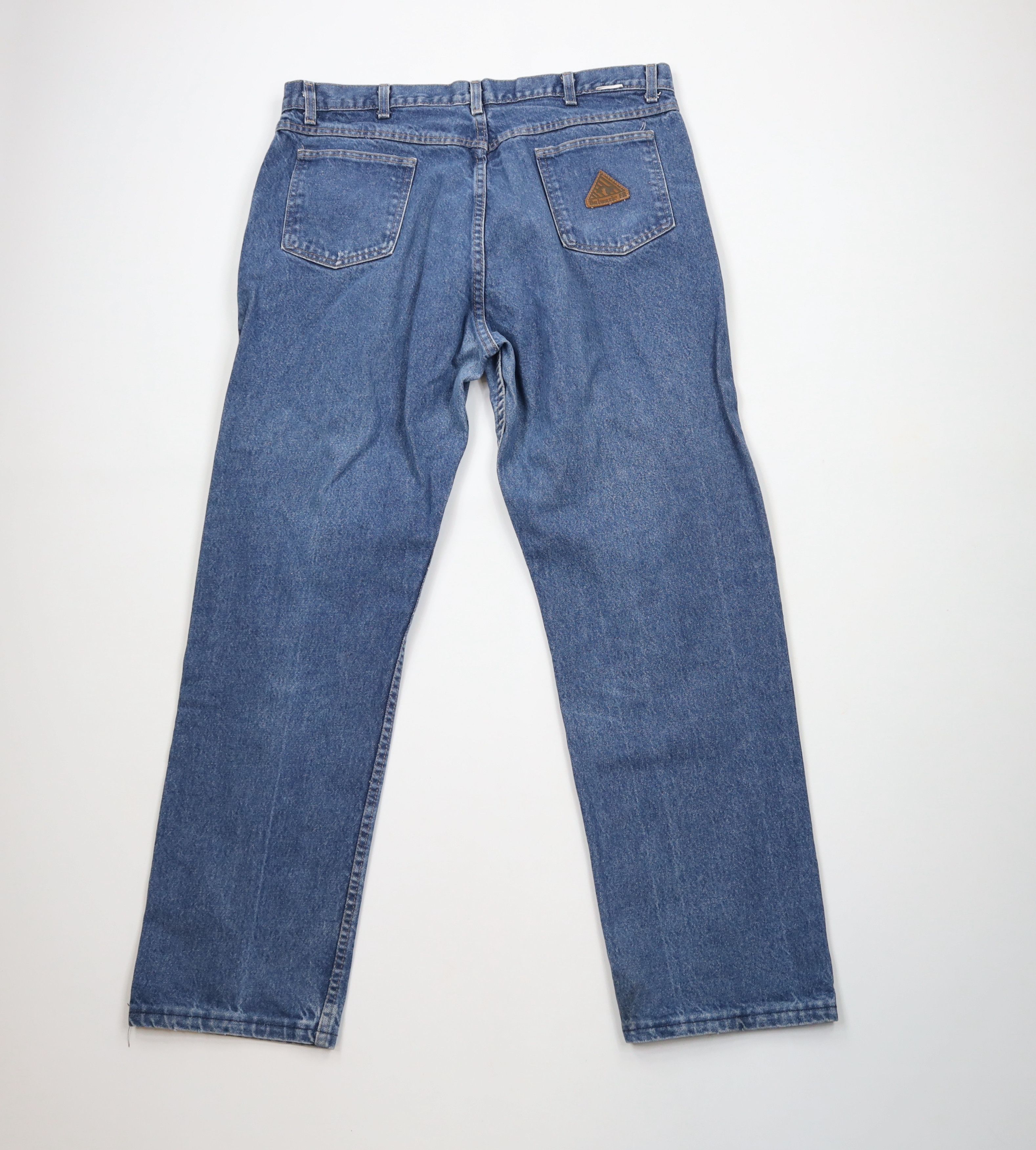 Vintage Vintage Bulwark FR Fire Flame Resistant Work Jeans Blue Size US 38 / EU 54 - 3 Thumbnail